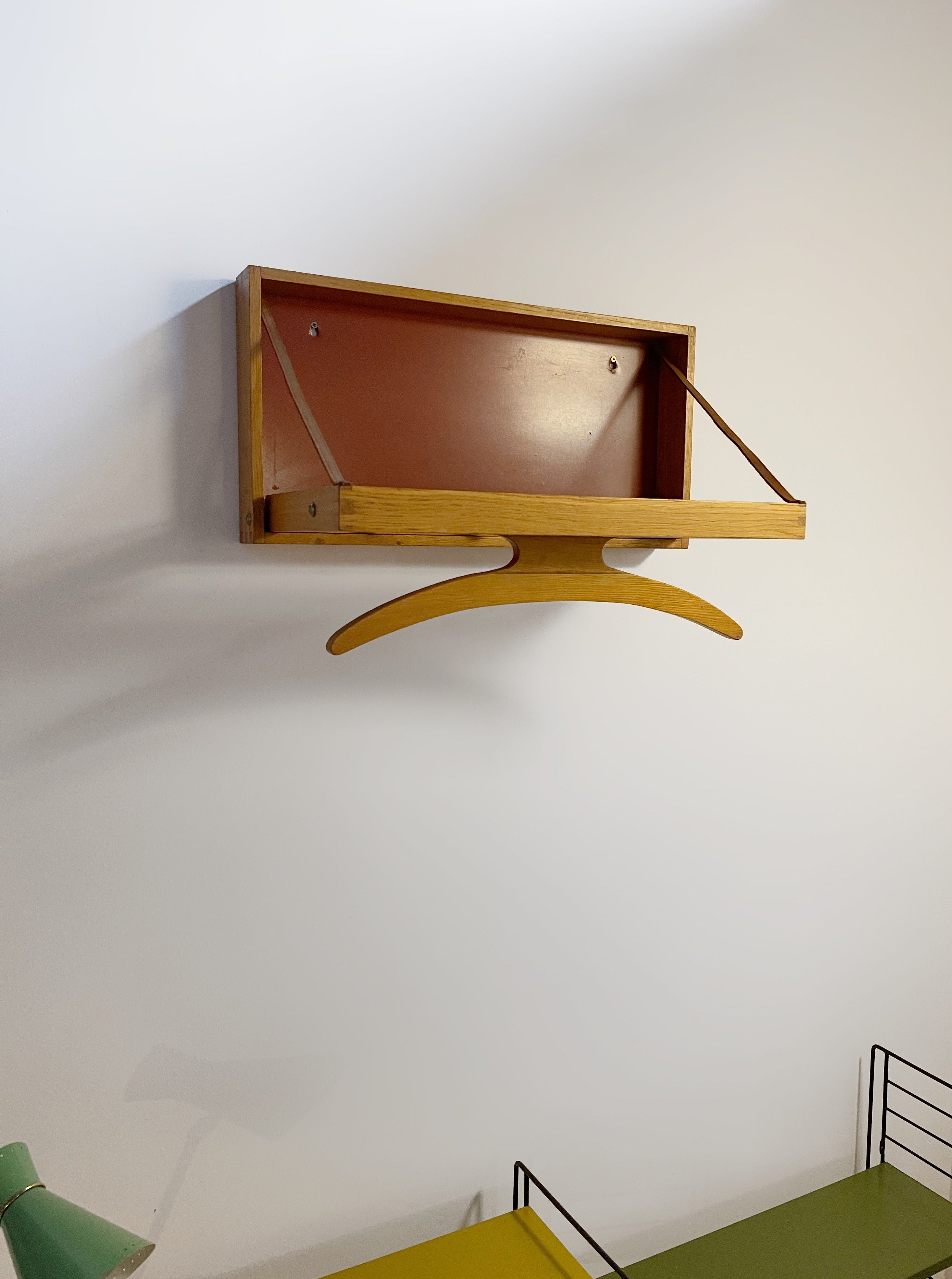 Wall Coat Hanger Valet in Teak by Hoff & Østergaard, Denmark, 1960s