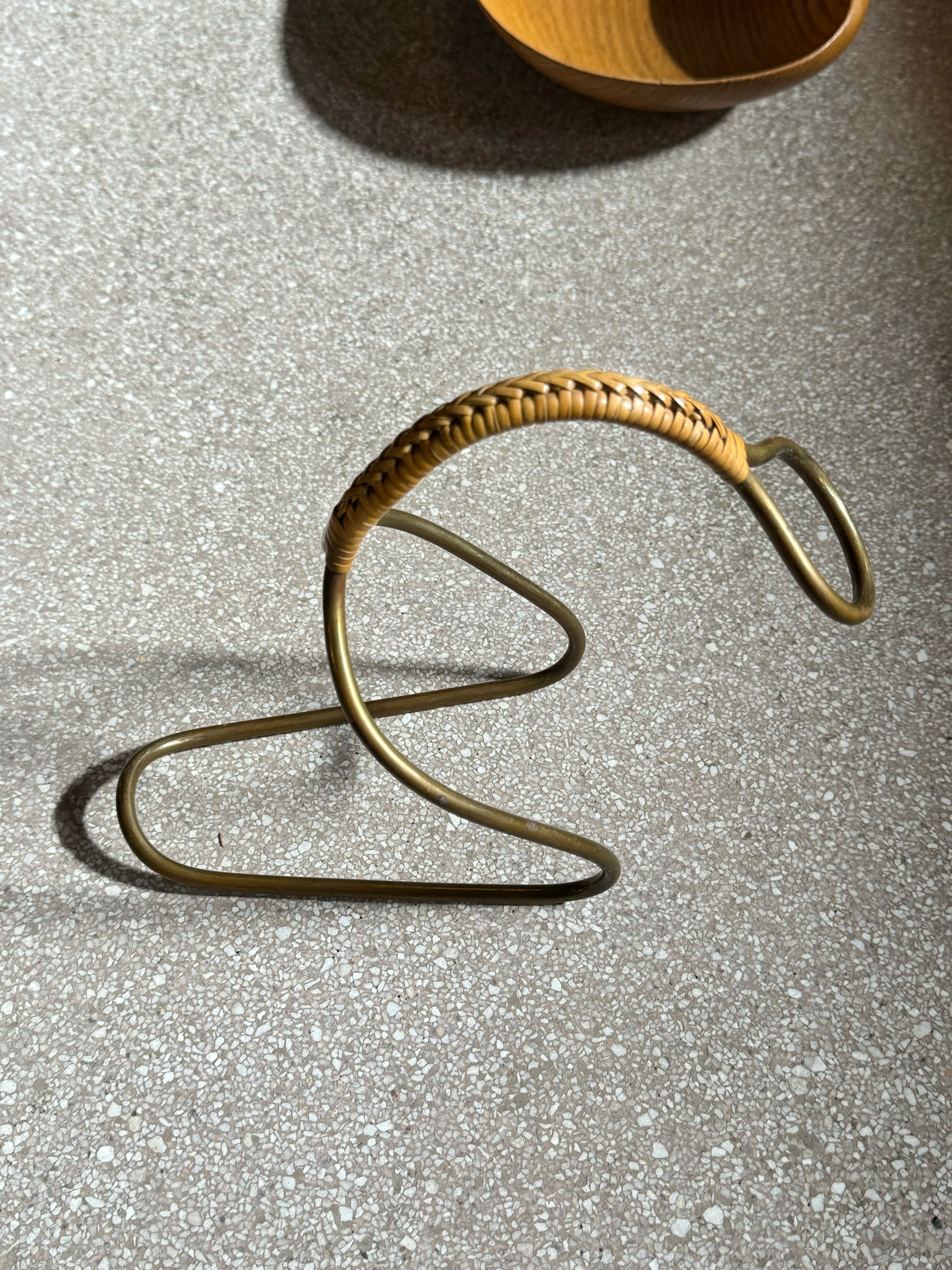 Bottle Holder by Auböck Around 1950s