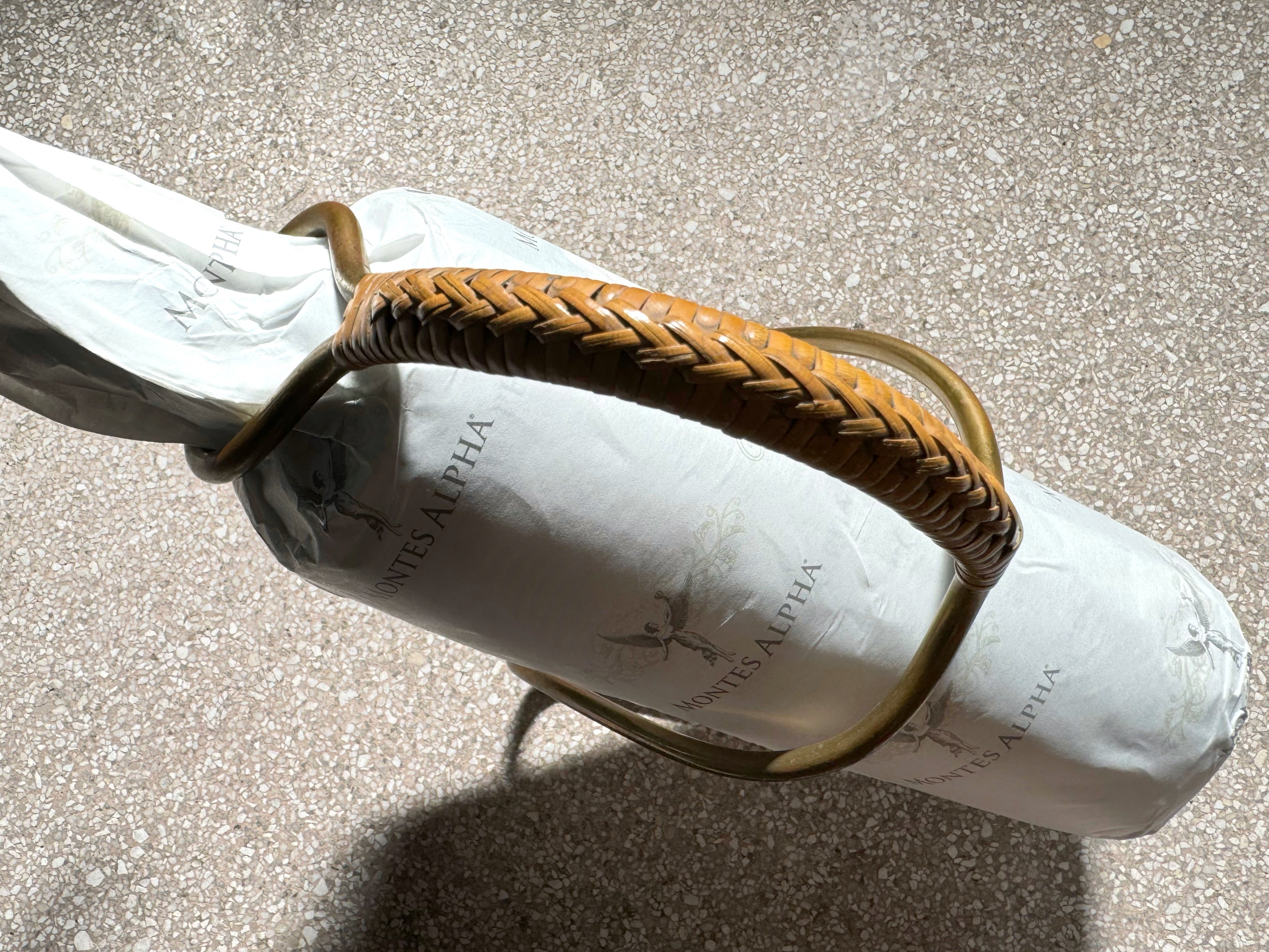 Bottle Holder by Auböck Around 1950s