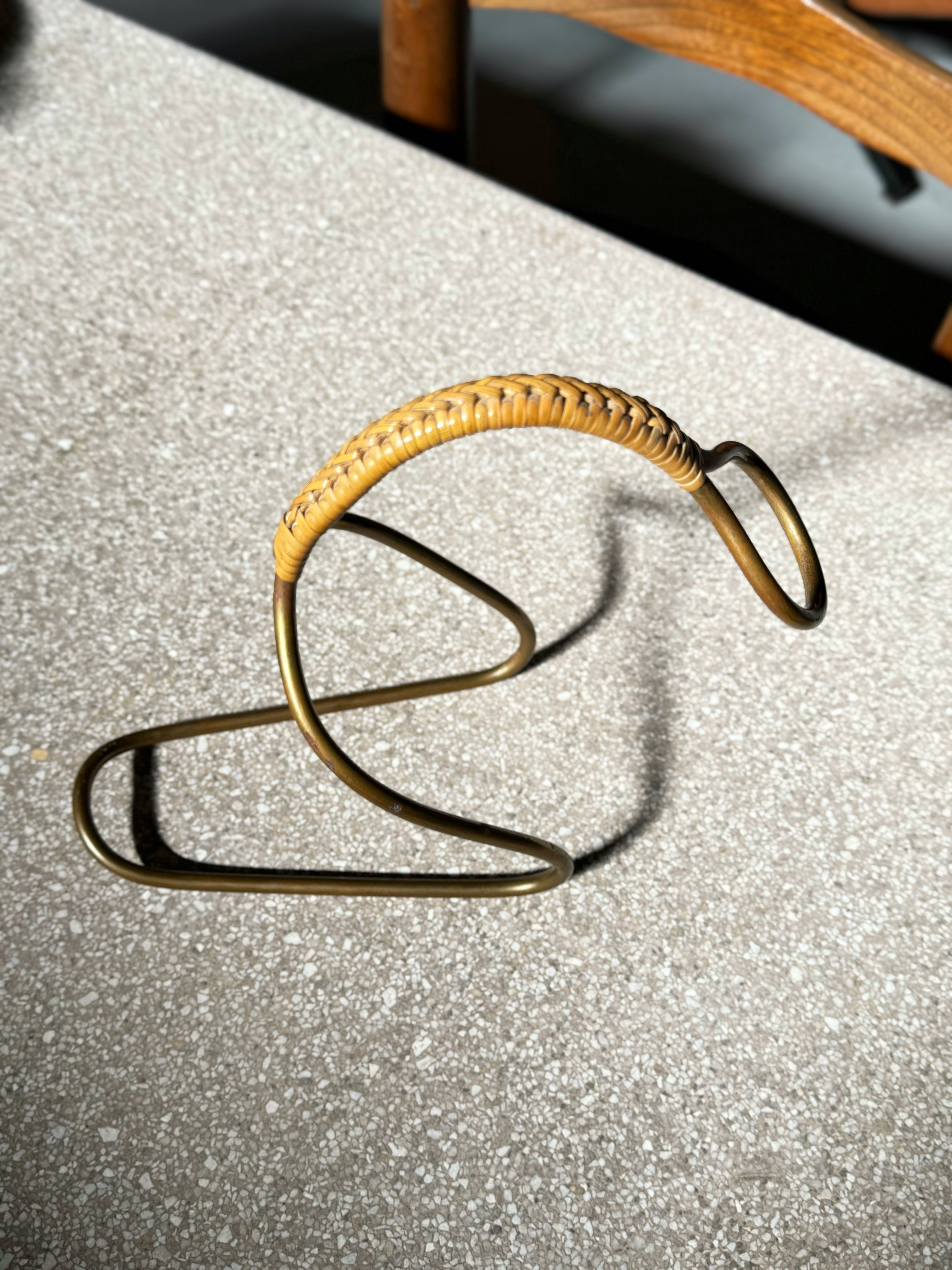 Bottle Holder by Auböck Around 1950s