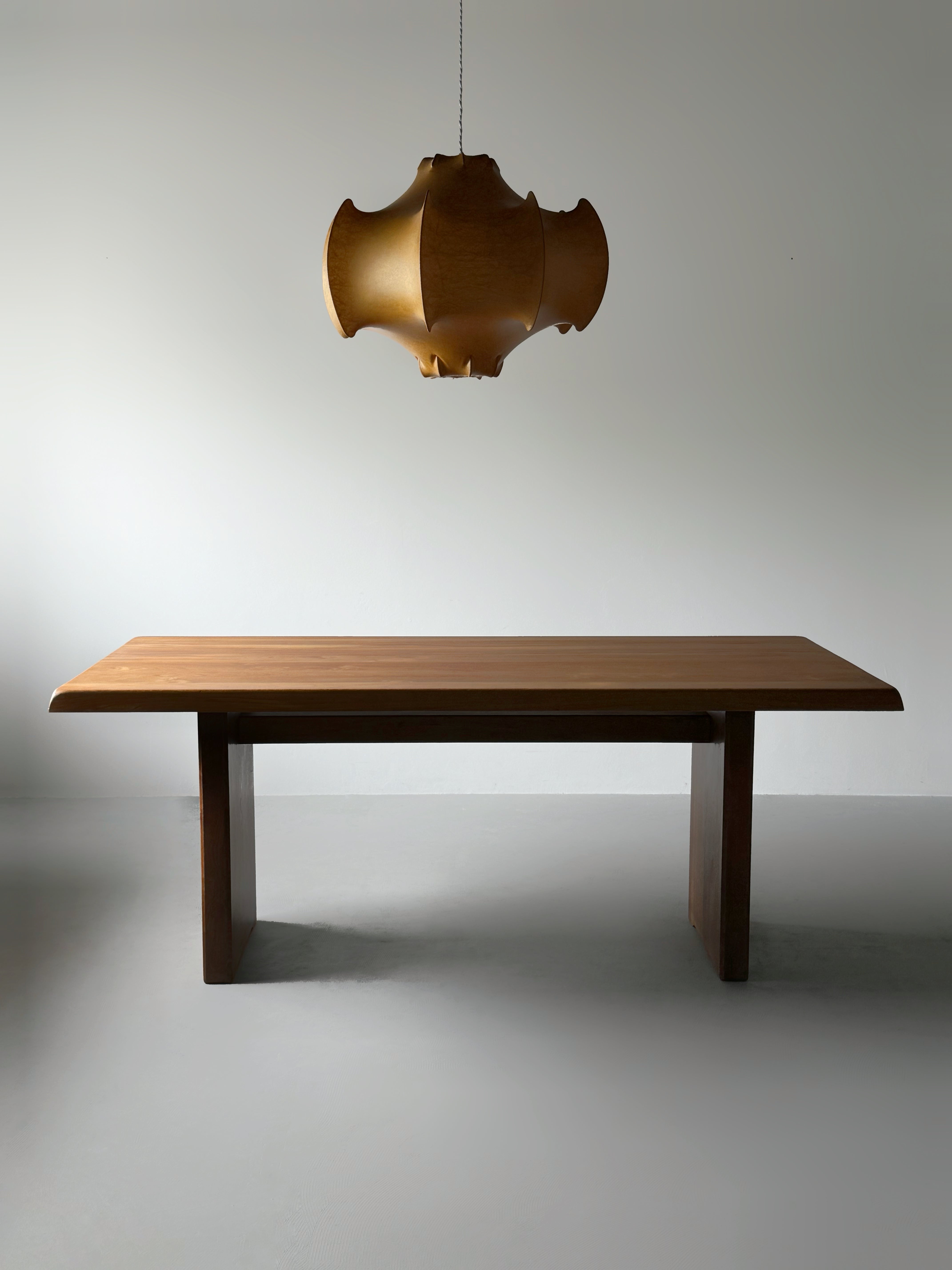 T14 Dining Table by Pierre Chapo, France