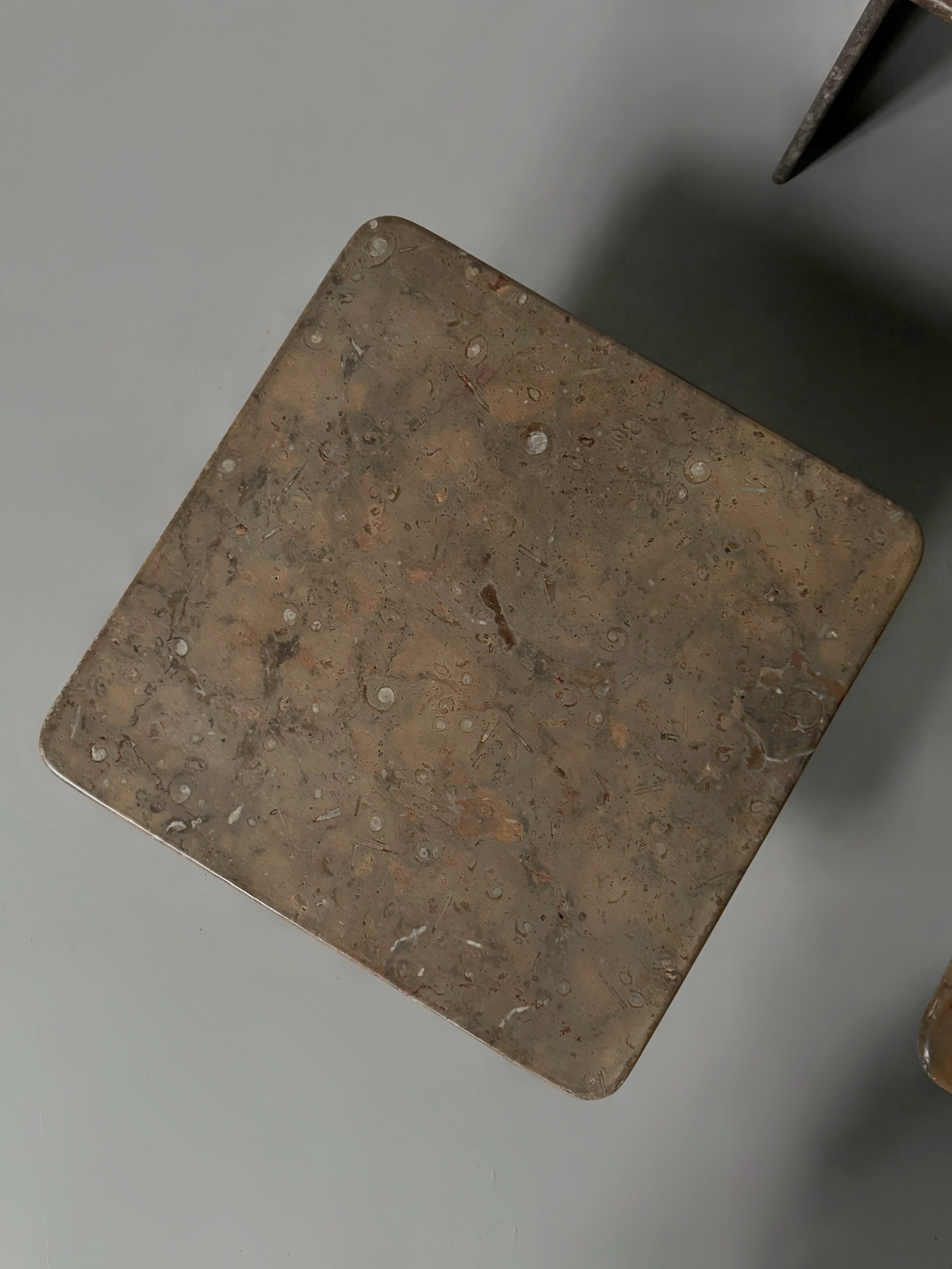 Fossil Stone Coffee Tables 1970s