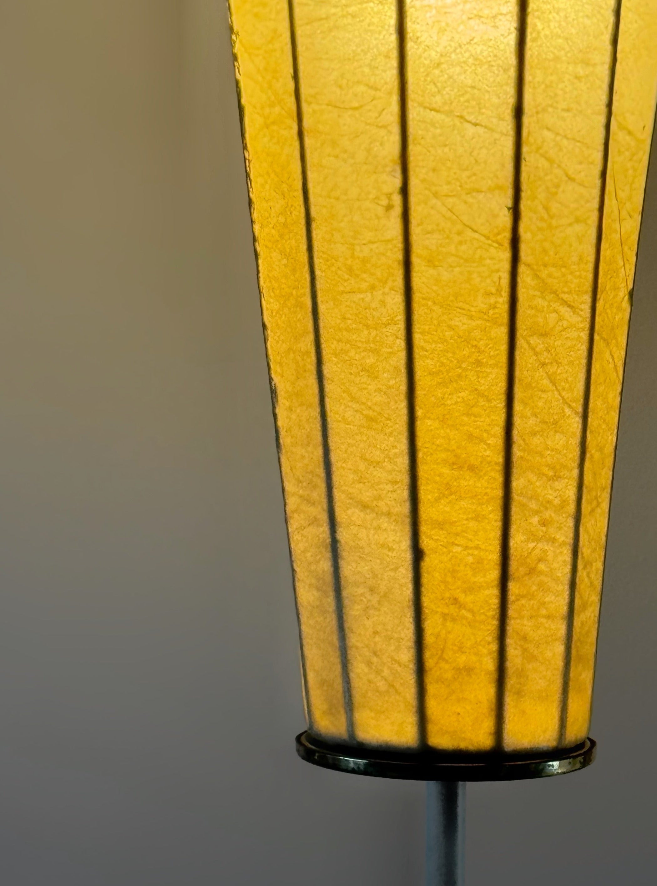 Extra Large Mid-Century Modern Cocoon Floor Lamp