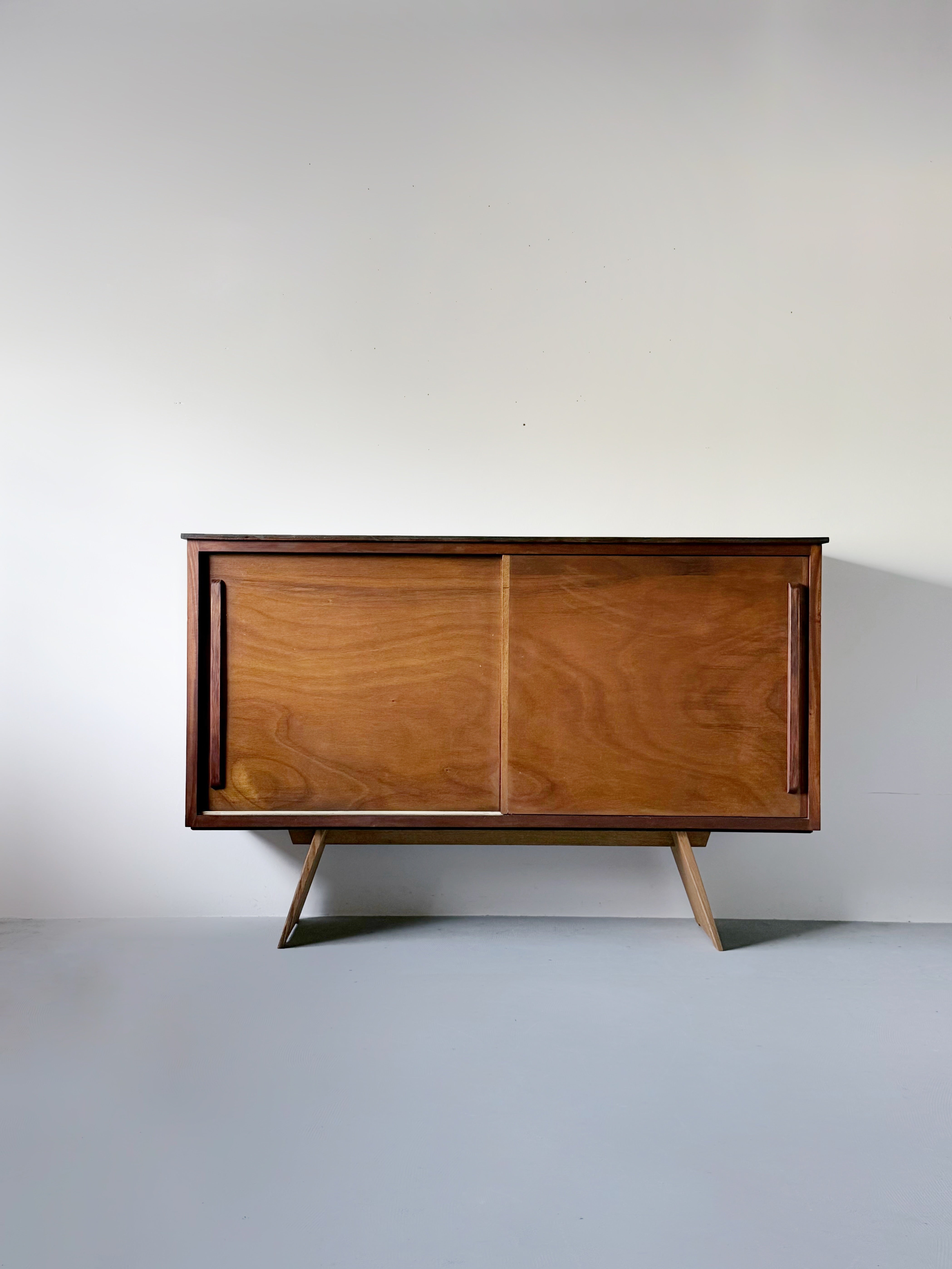 Sideboard in style of Charlotte Perriand, France 1950s