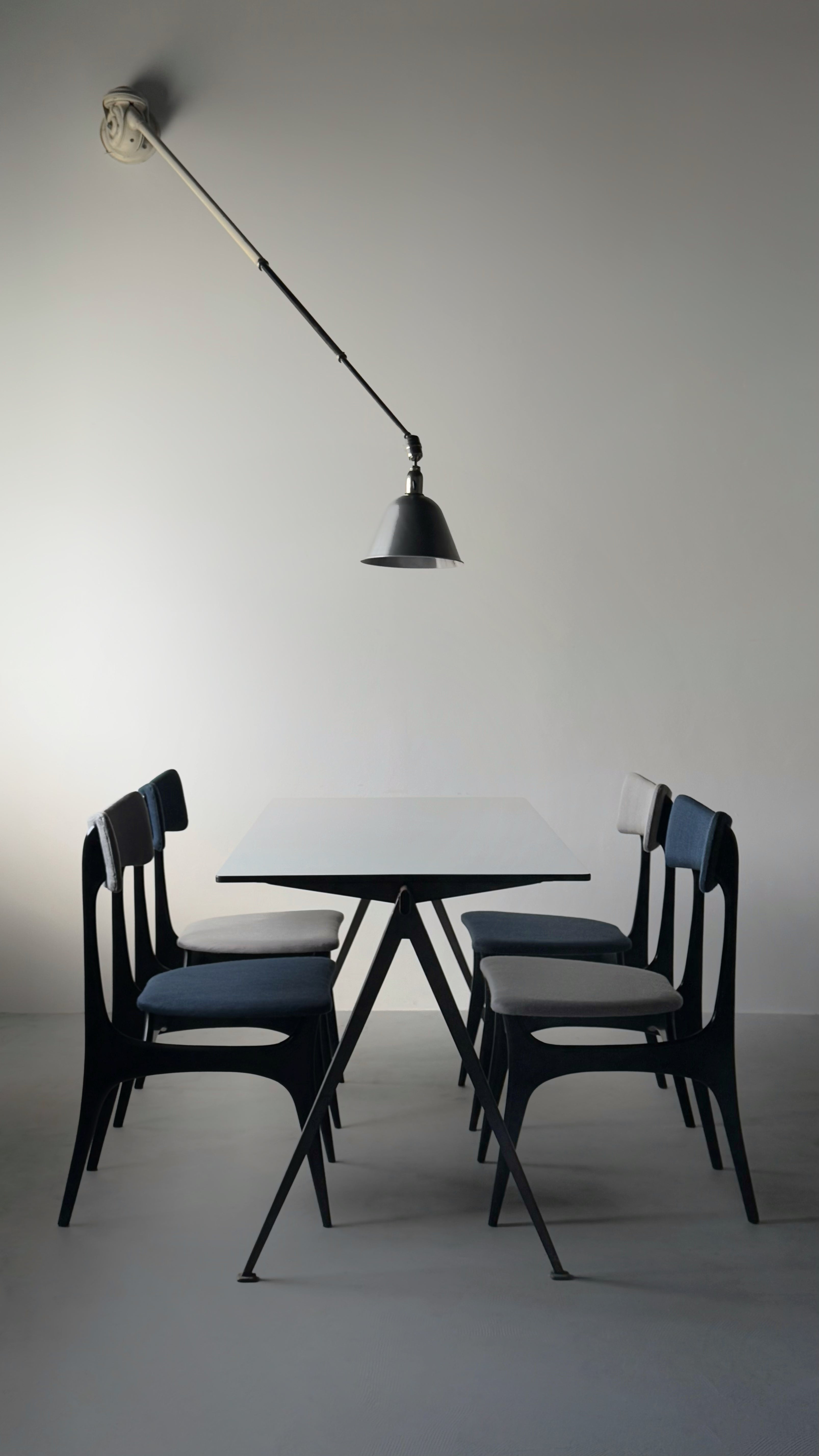 S3 dining chairs by Alfred Hendrickx for Belform, Belgium 1958