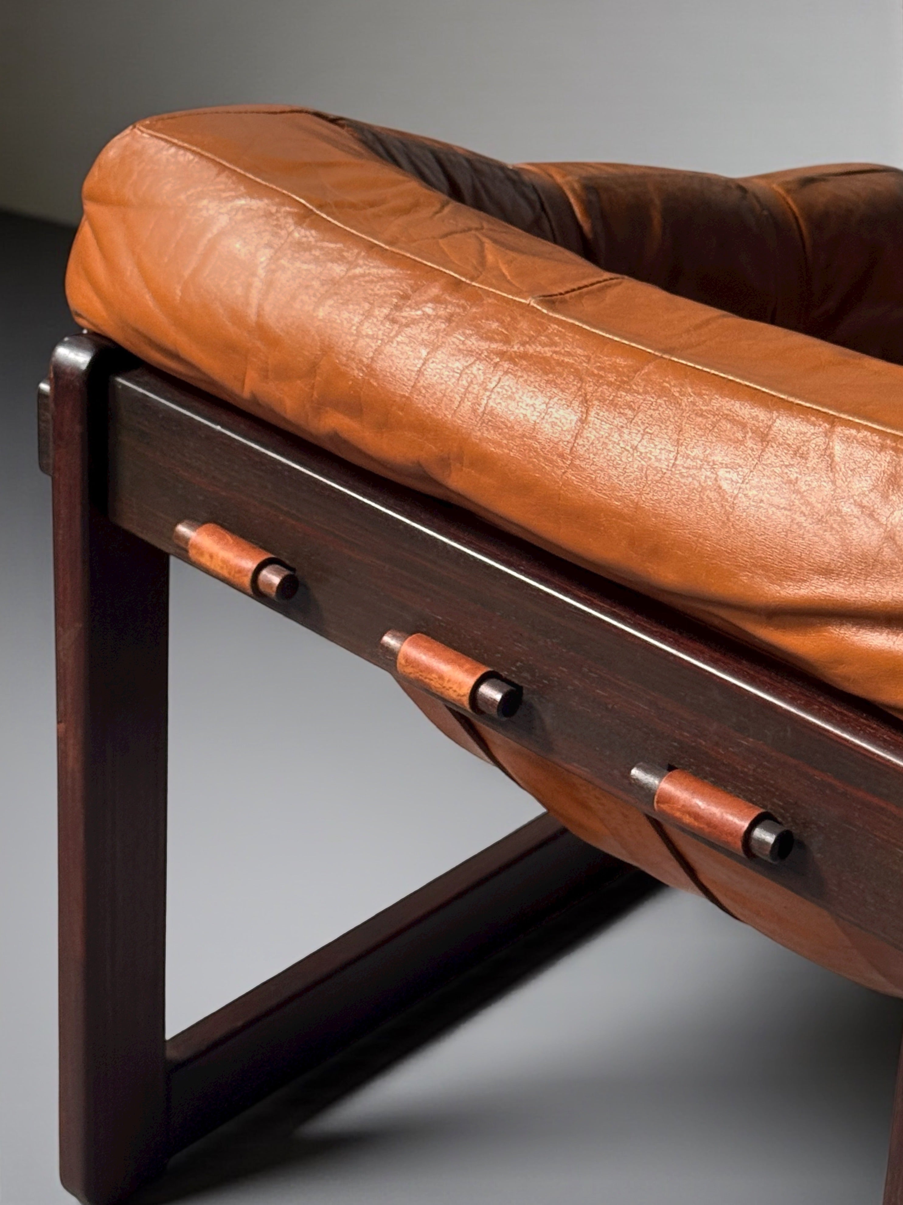 Mp-91 Lounge Chair by Percival Lafer, Brasil 1970s