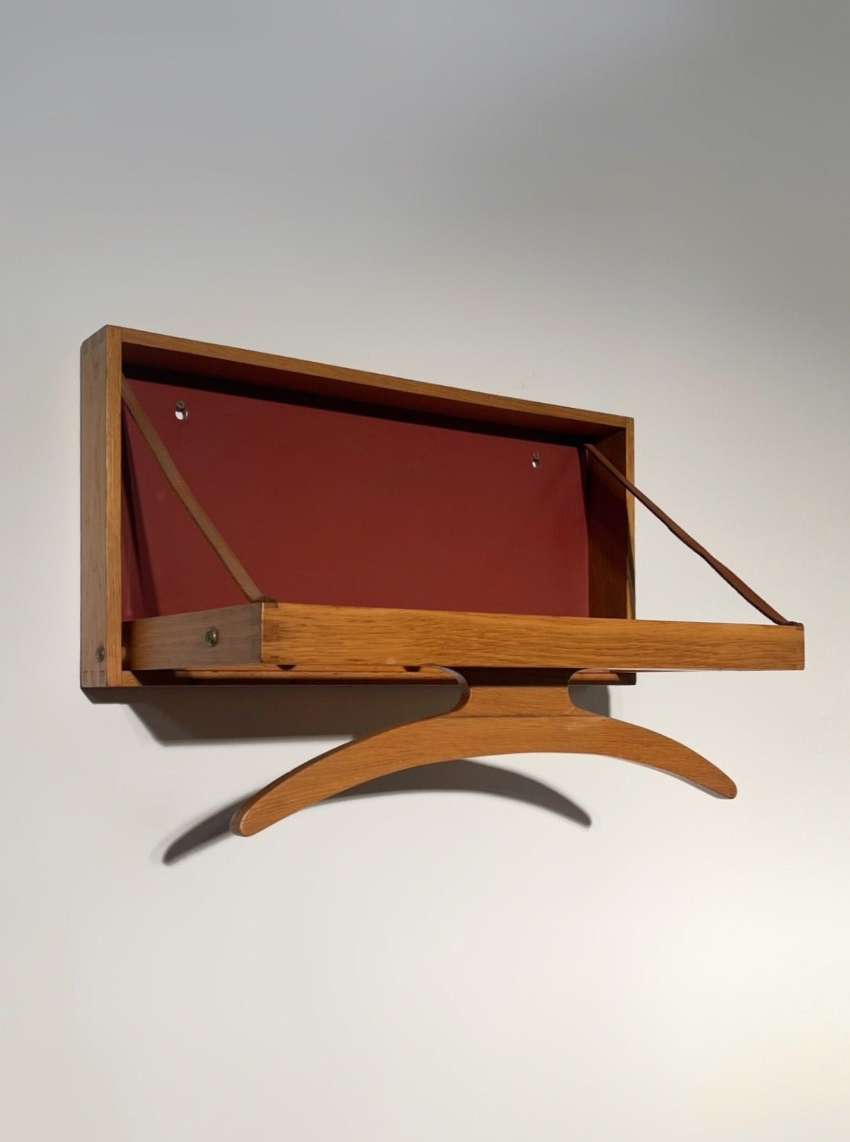 Wall Coat Hanger Valet in Teak by Hoff & Østergaard, Denmark, 1960s