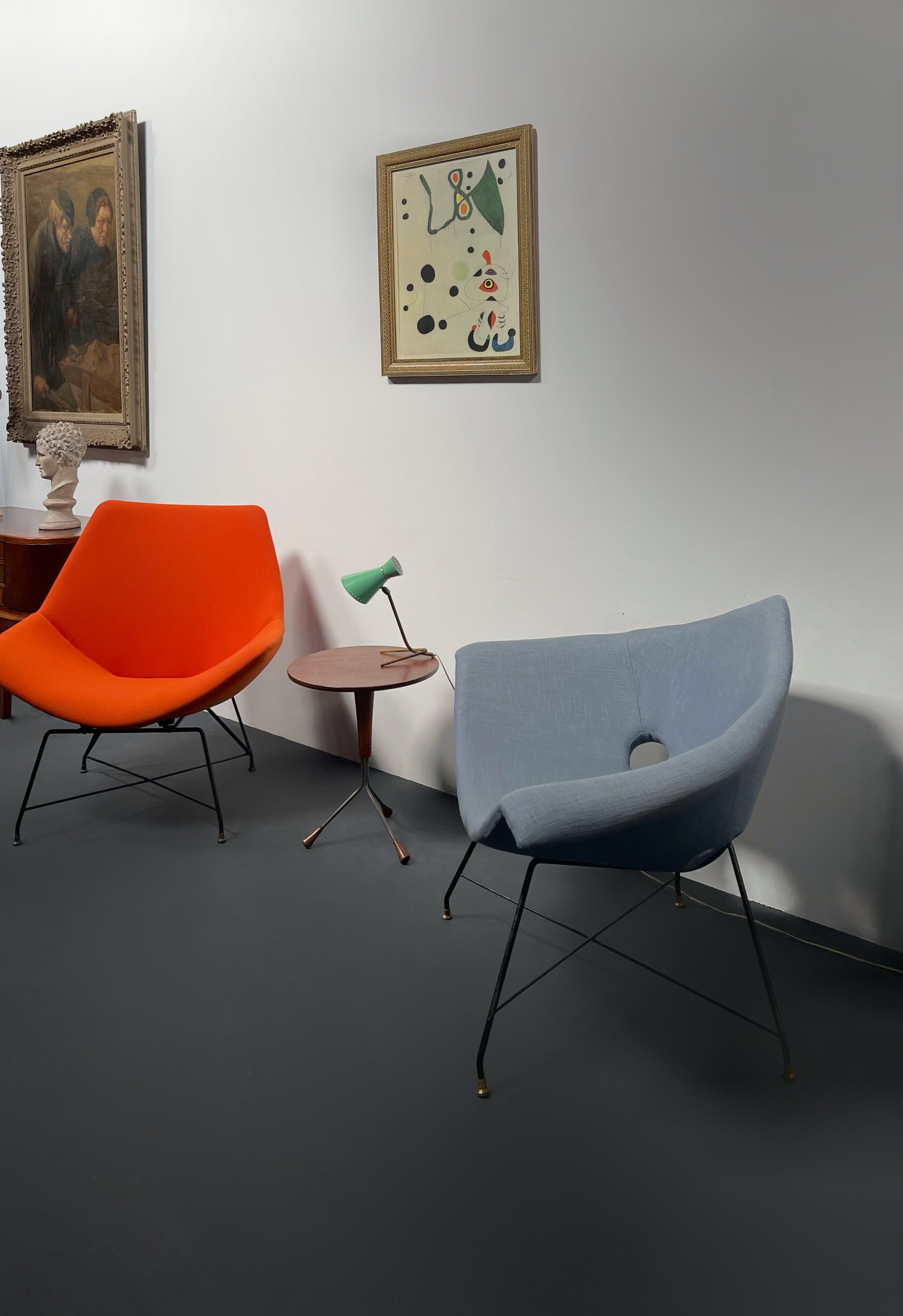 Lounge chair by Augusto Bozzi for Saporiti 1950s