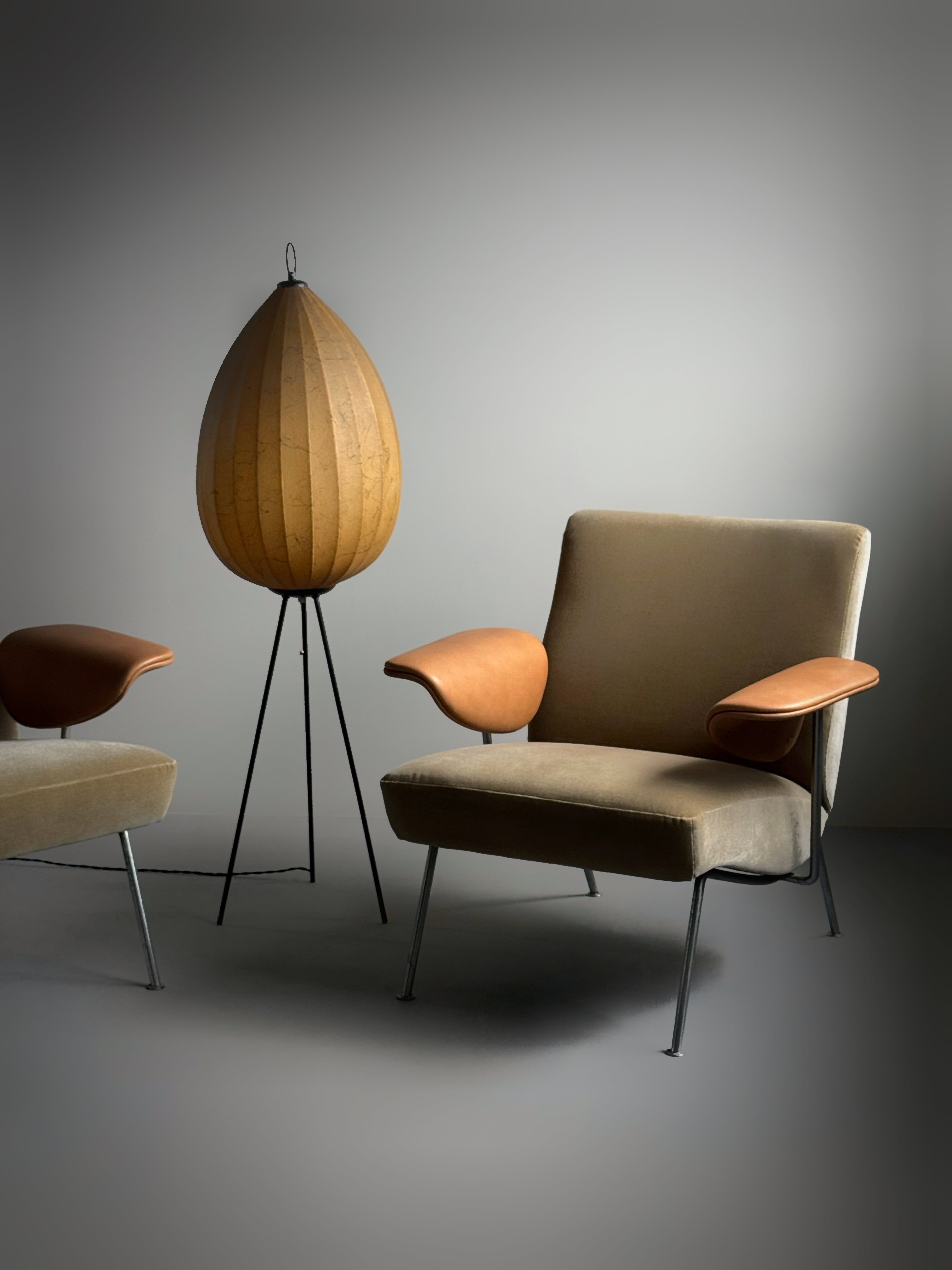 Set of Lounge Chairs by Theo Ruth for Wagemans & Van Tuinen, 1950s