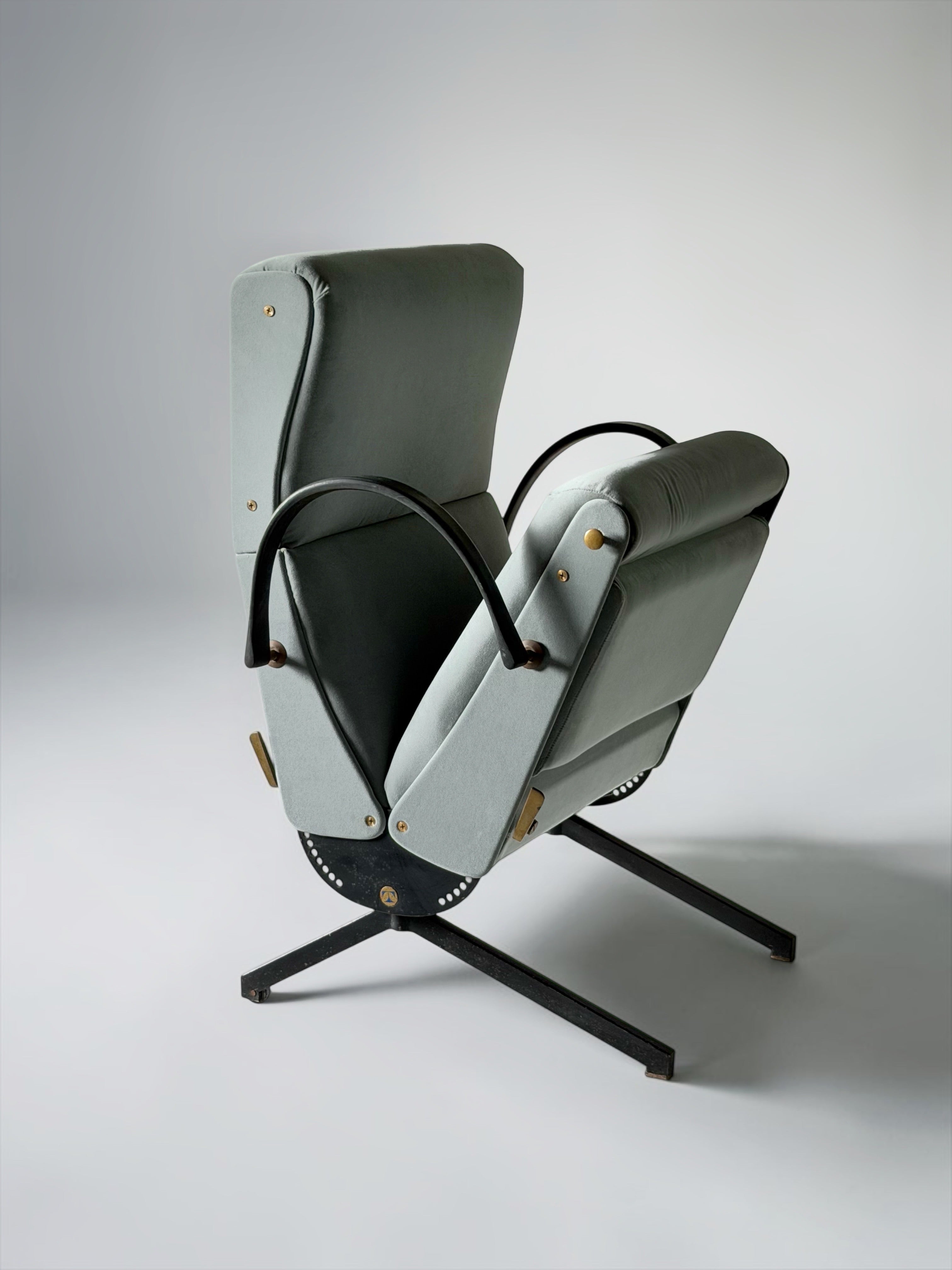 P40 Lounge Chair by Osvaldo Borsani for Tecno, Italy 1960s