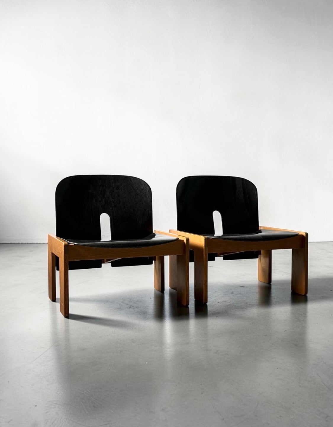 "925" Easy Chairs by Afra & Tobia Scarpa for Cassina, Italy 1966