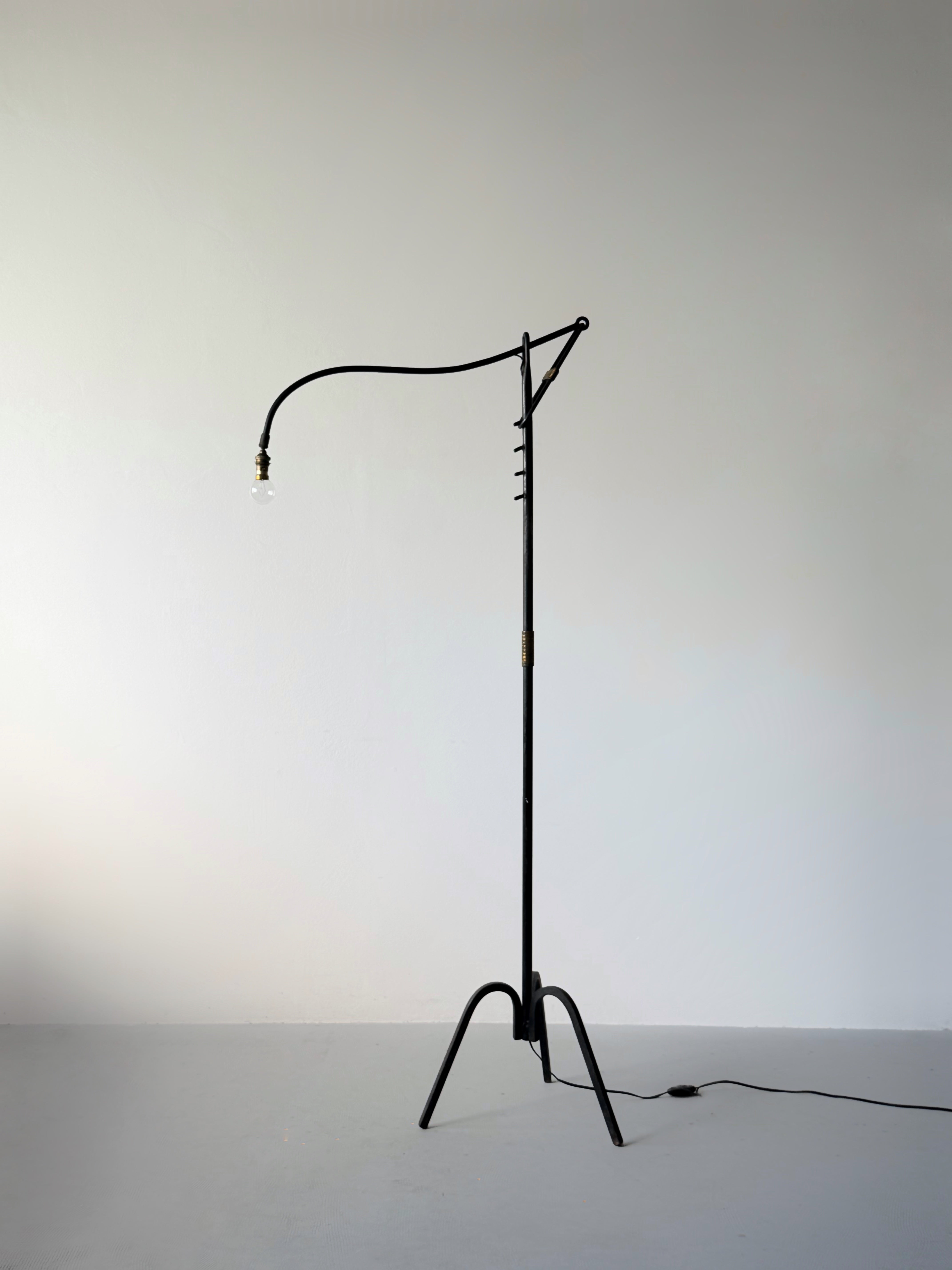 Adjustable Floor Lamp 1950s