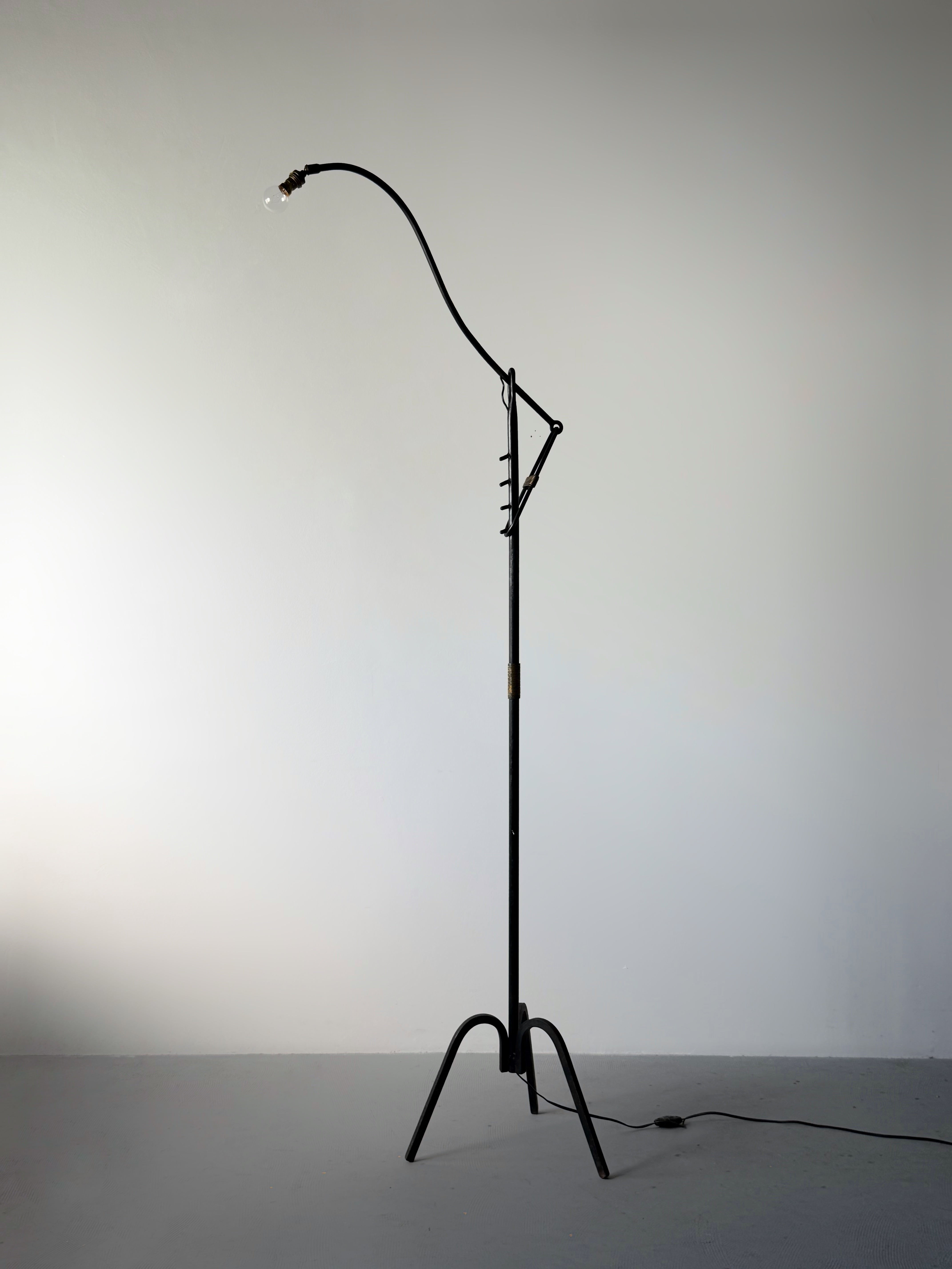 Adjustable Floor Lamp 1950s