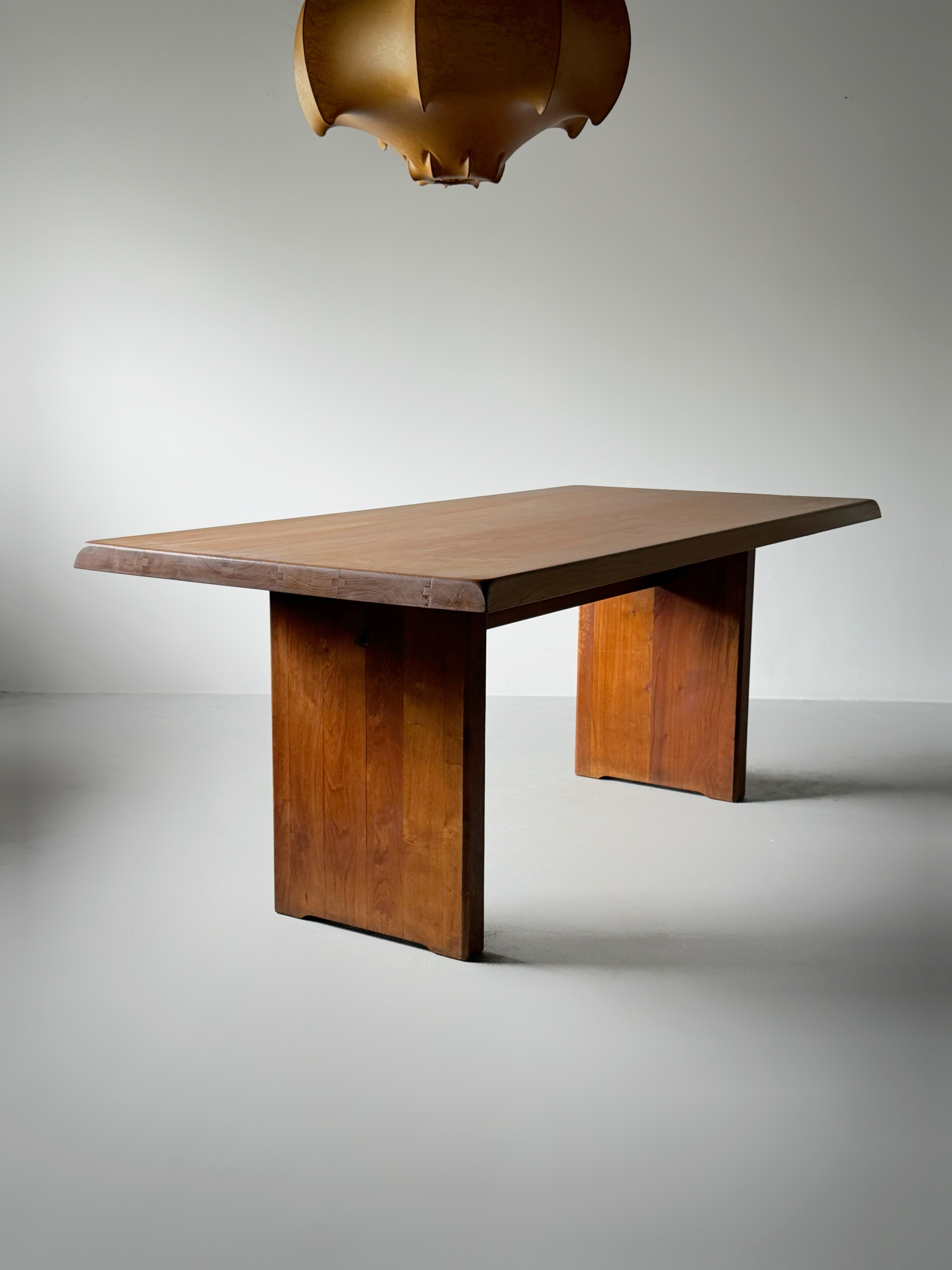 T14 Dining Table by Pierre Chapo, France