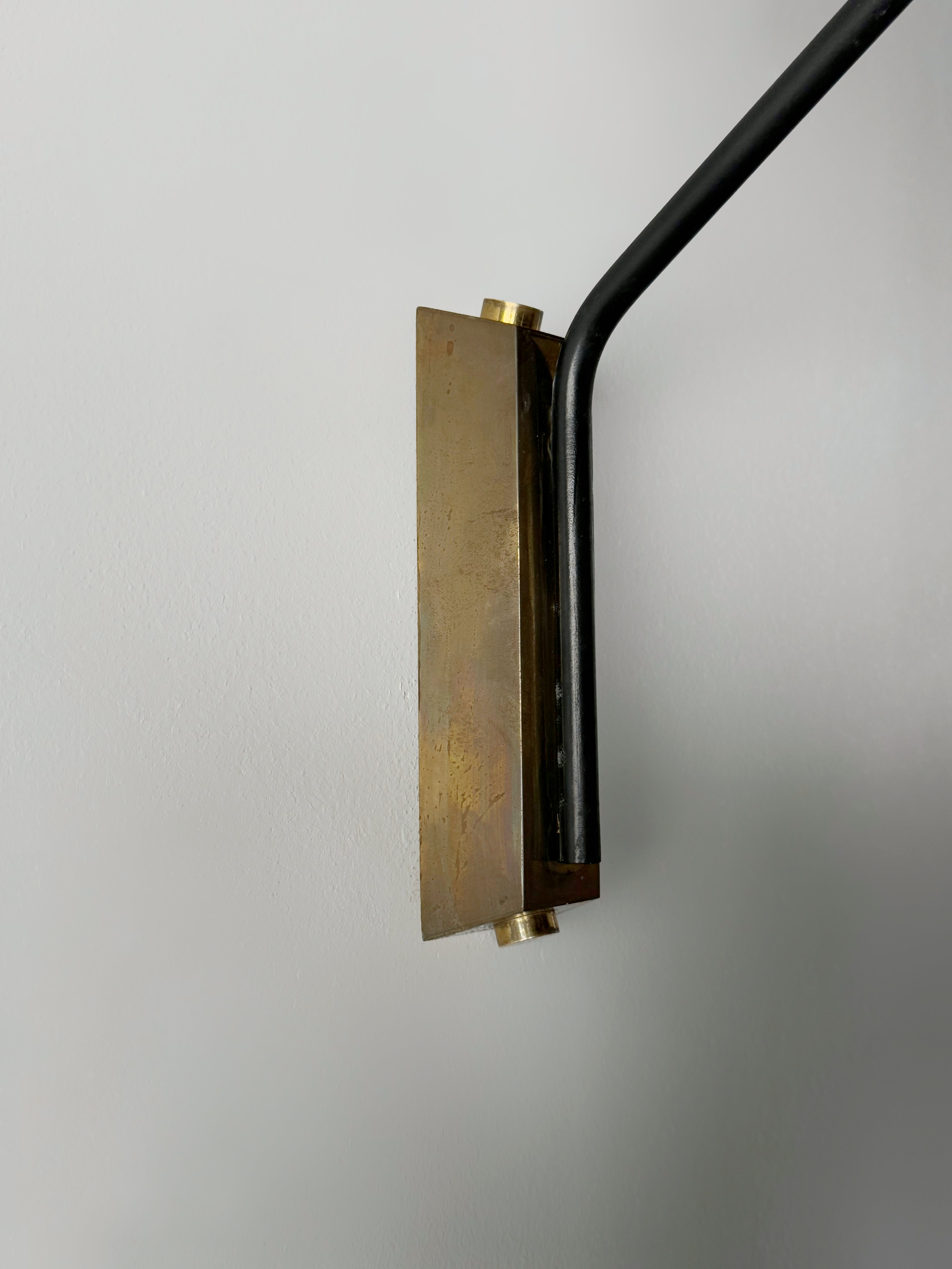 Wall Lamp by Maison Lunel France 1950s