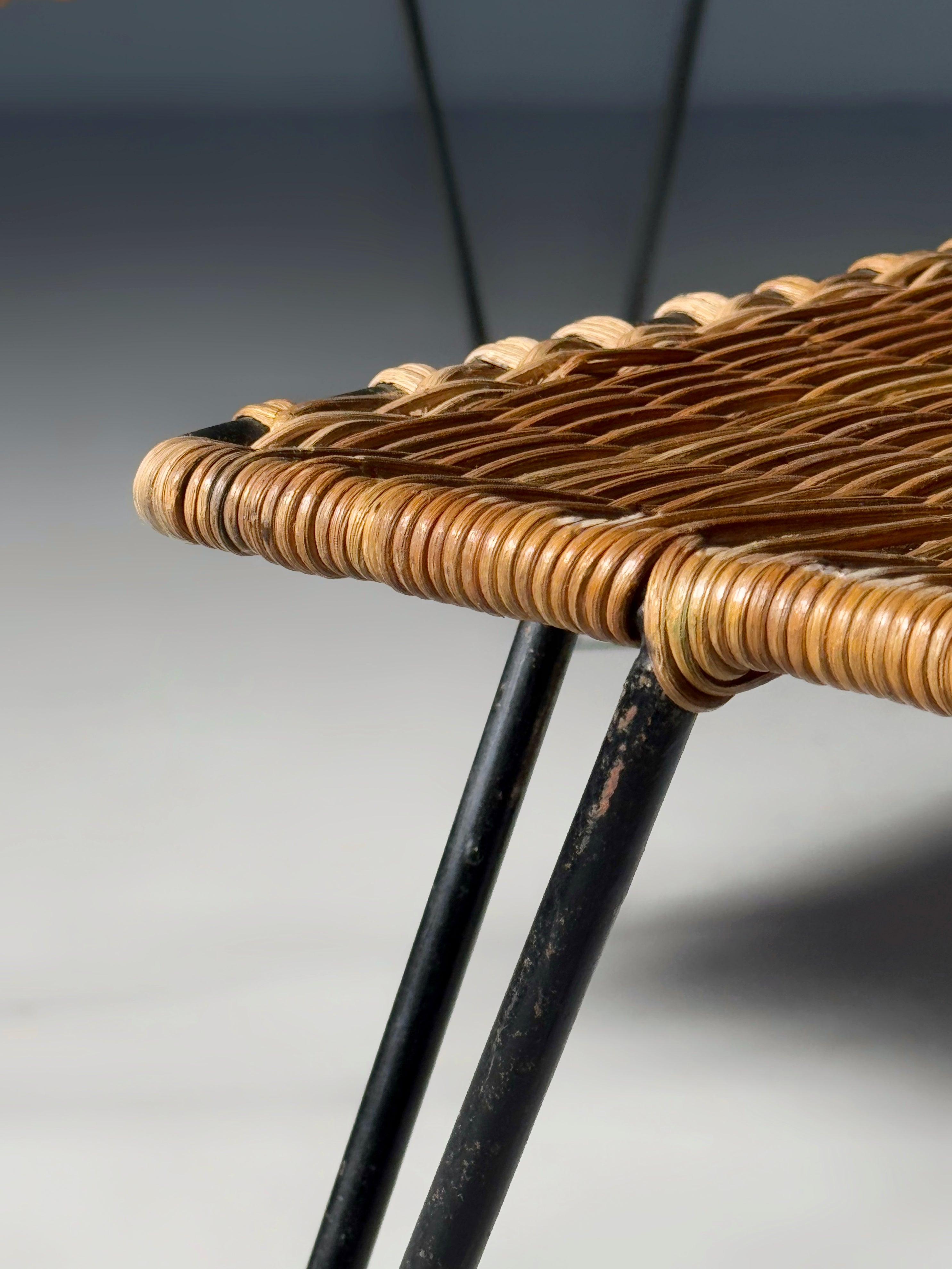 Raoul Guys rattan coffee table