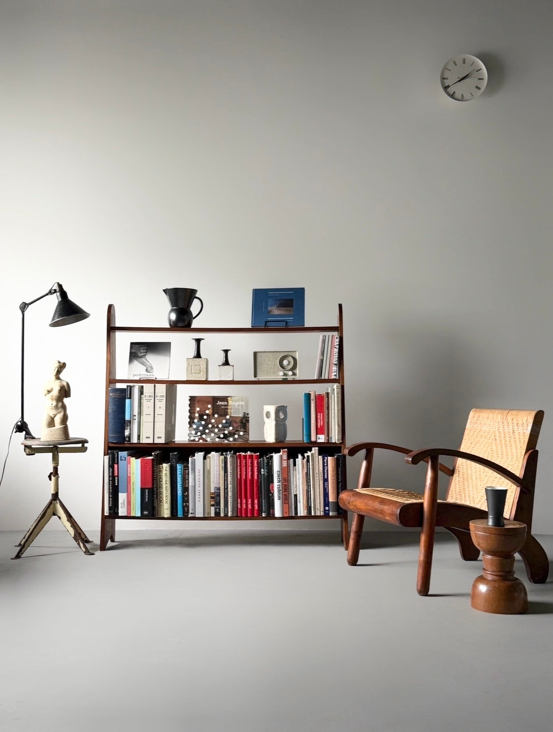 Freestanding Bookcase, France 1950s