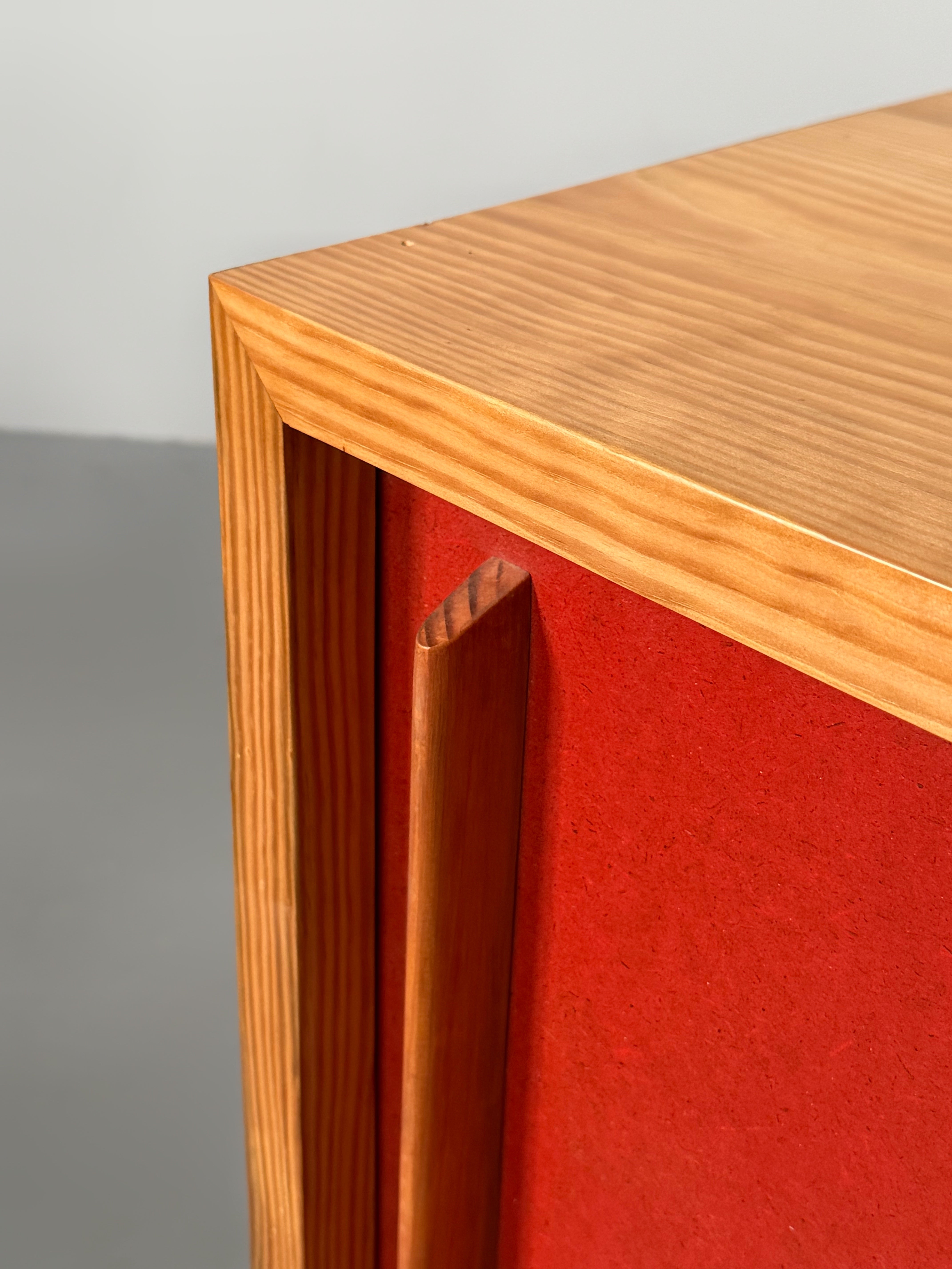 Double face Cabinet by Jacques Tournus, France 1950s