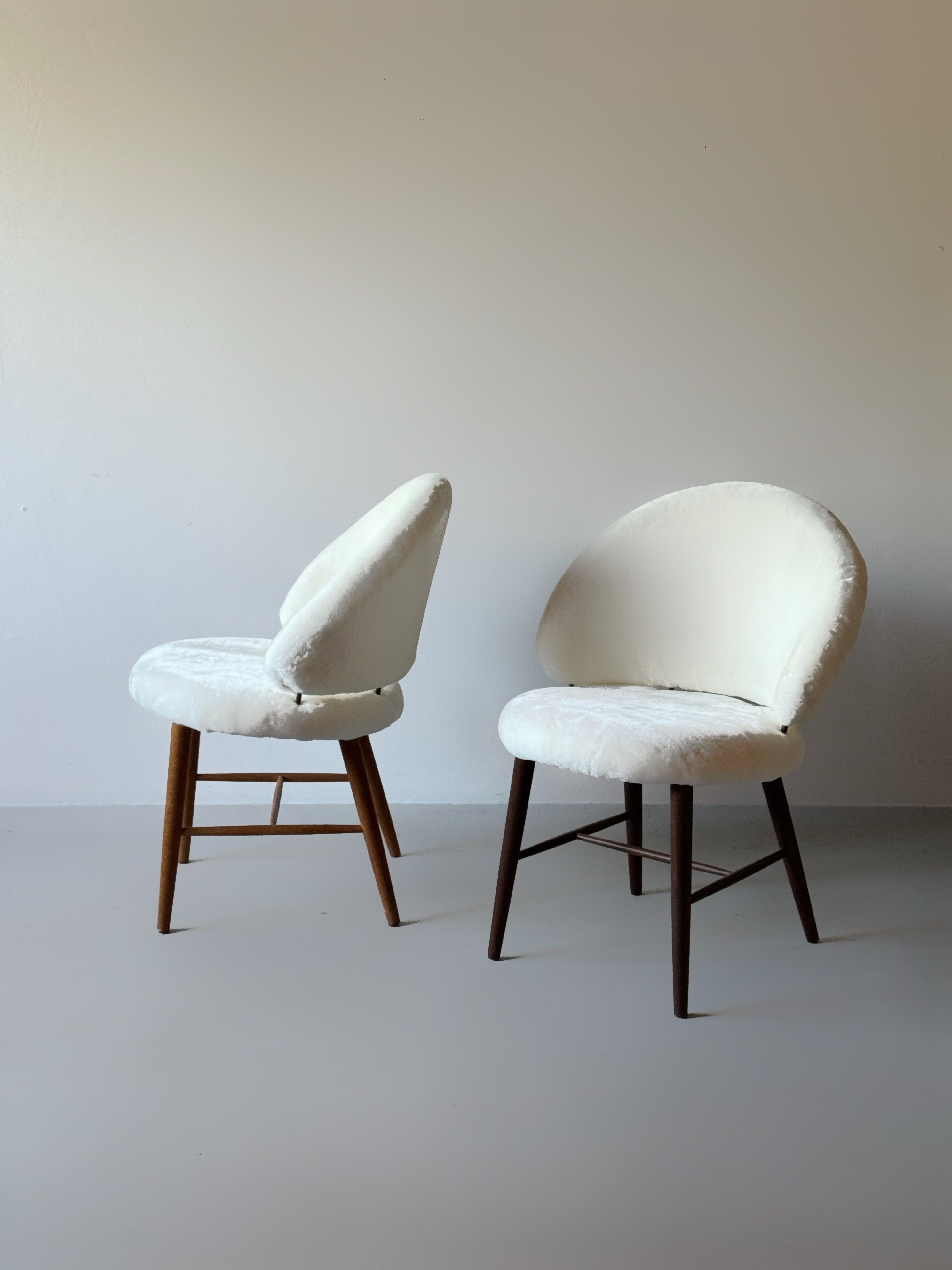 Vintage Danish Vanity Chair, Denmark 1950s