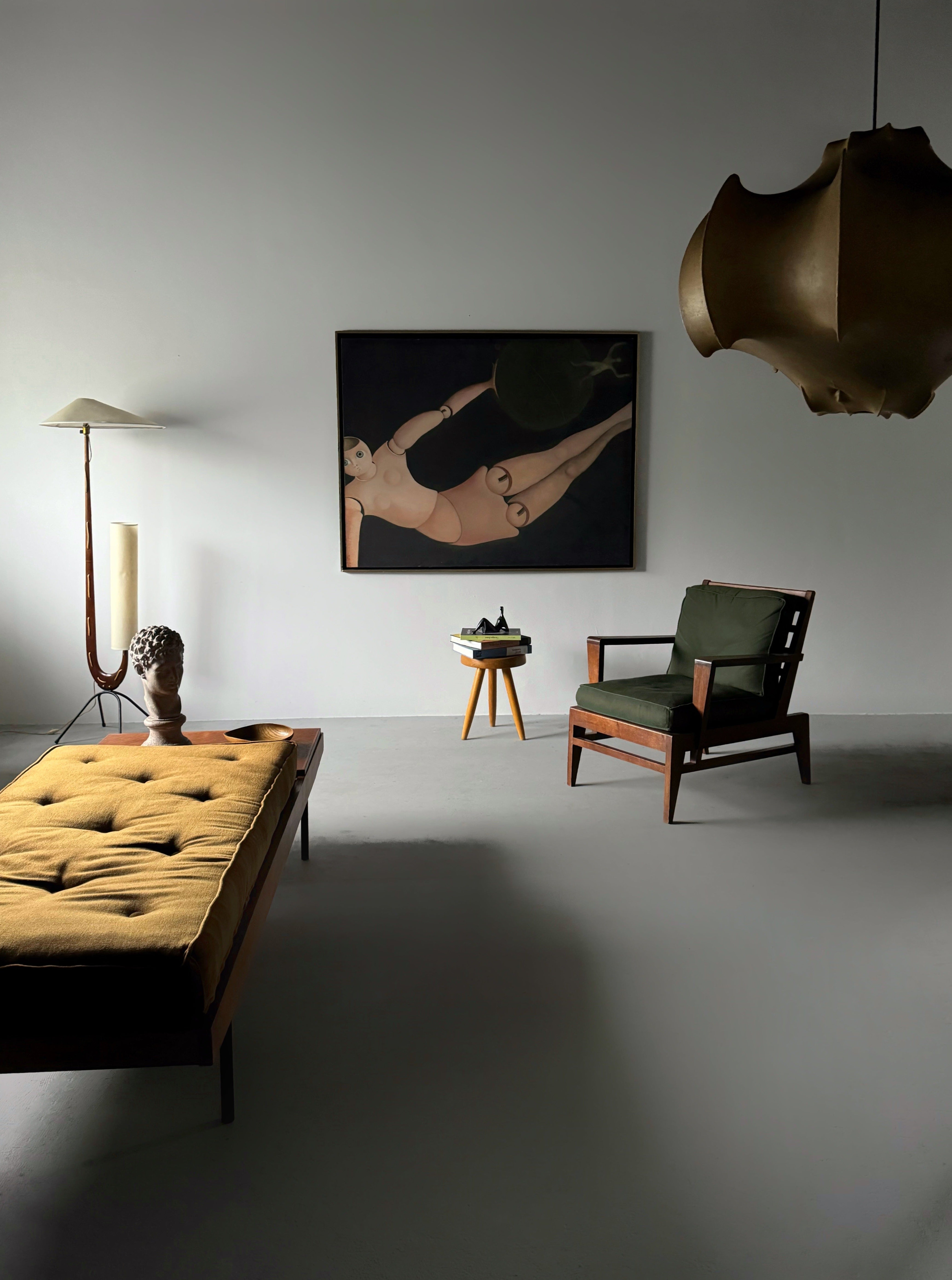 Vintage sofa "day and night" by Pierre Guariche