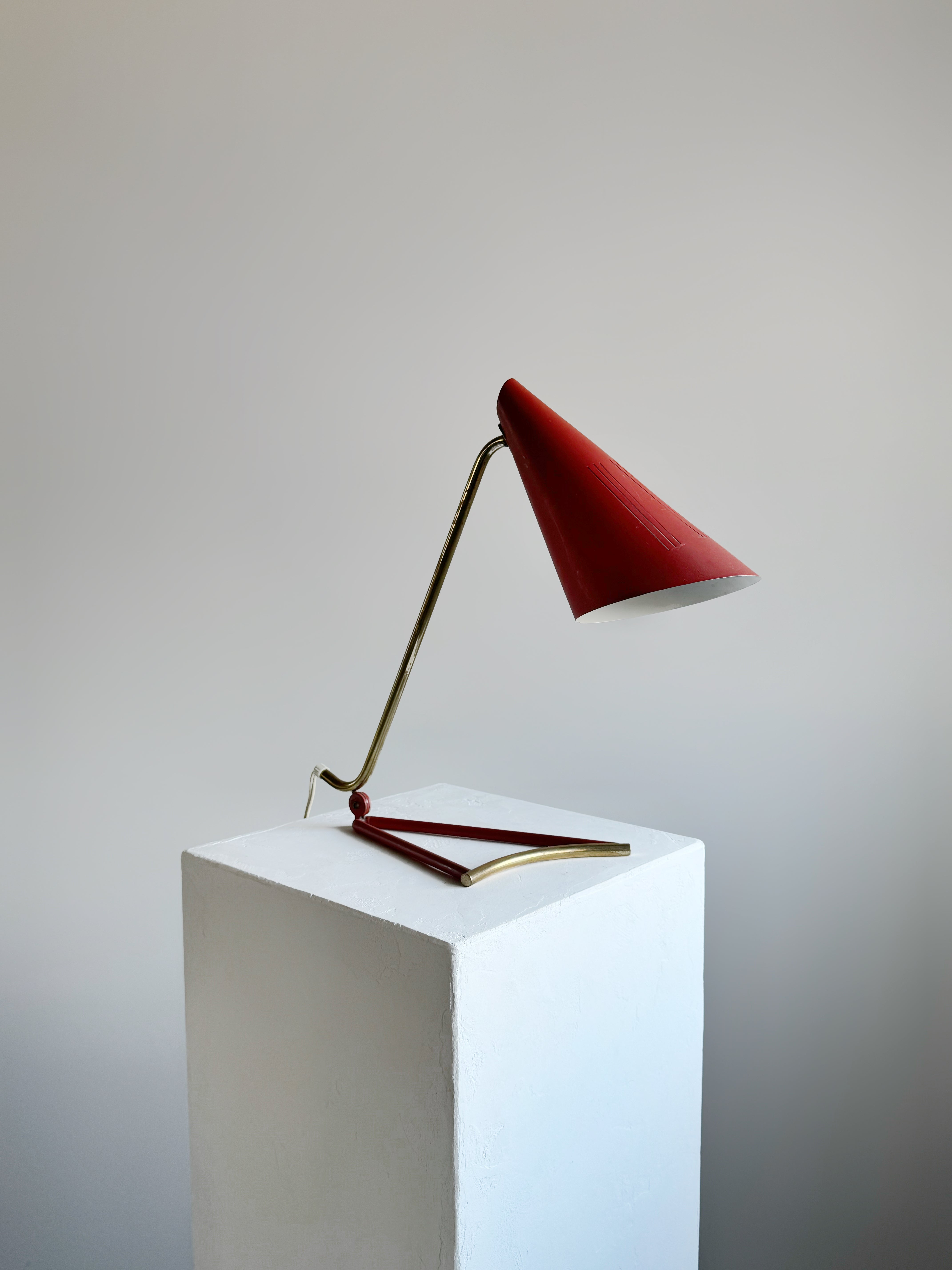 Pair of Desk Lamps by Knud Joos for Lyfa, 1950s