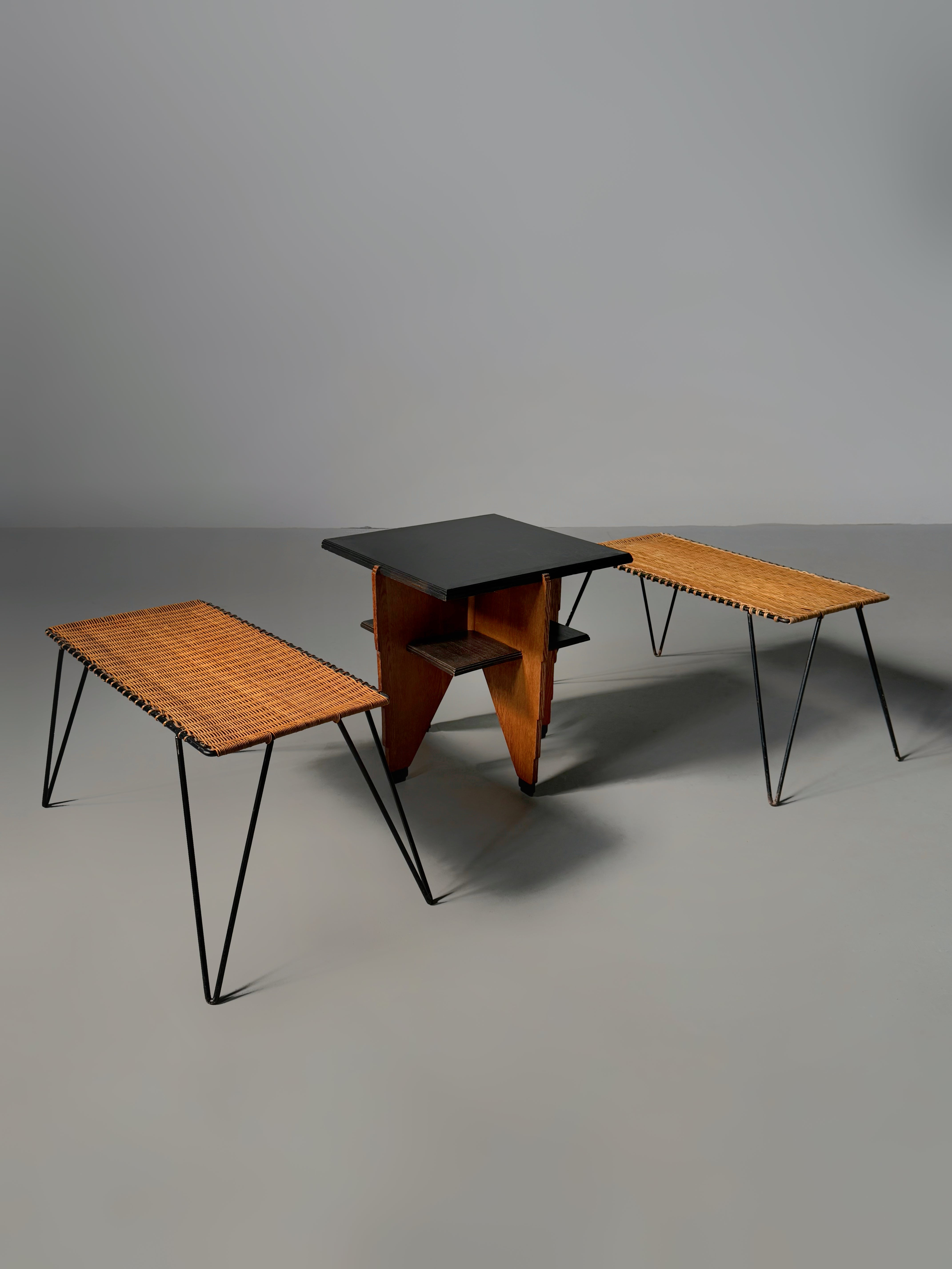 Raoul Guys rattan coffee table