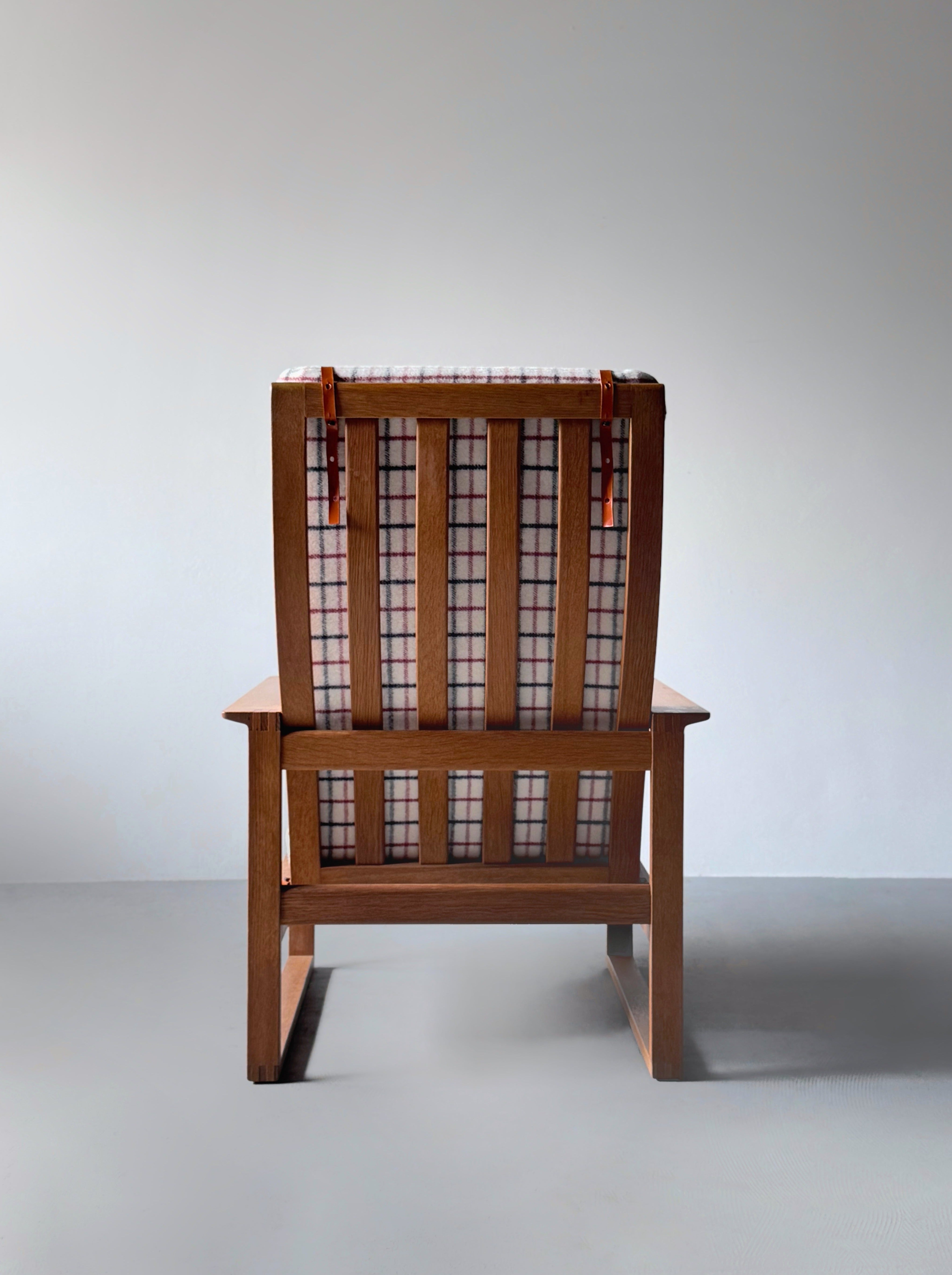 Model 2254 High-back Chair by Børge Mogensen
