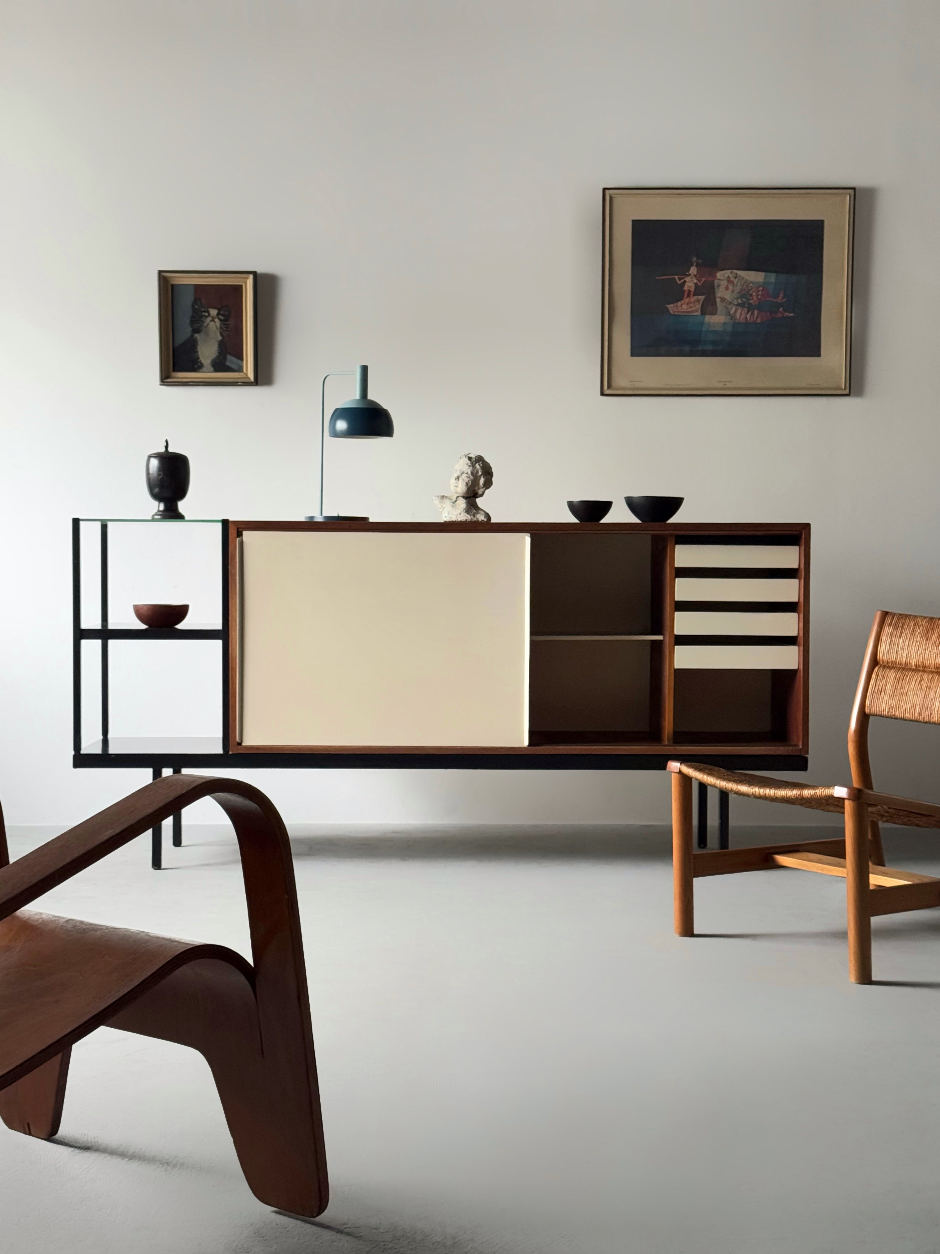 "Bornholm"KW63 Sideboard by Martin Visser for 't Spectrum 1950s