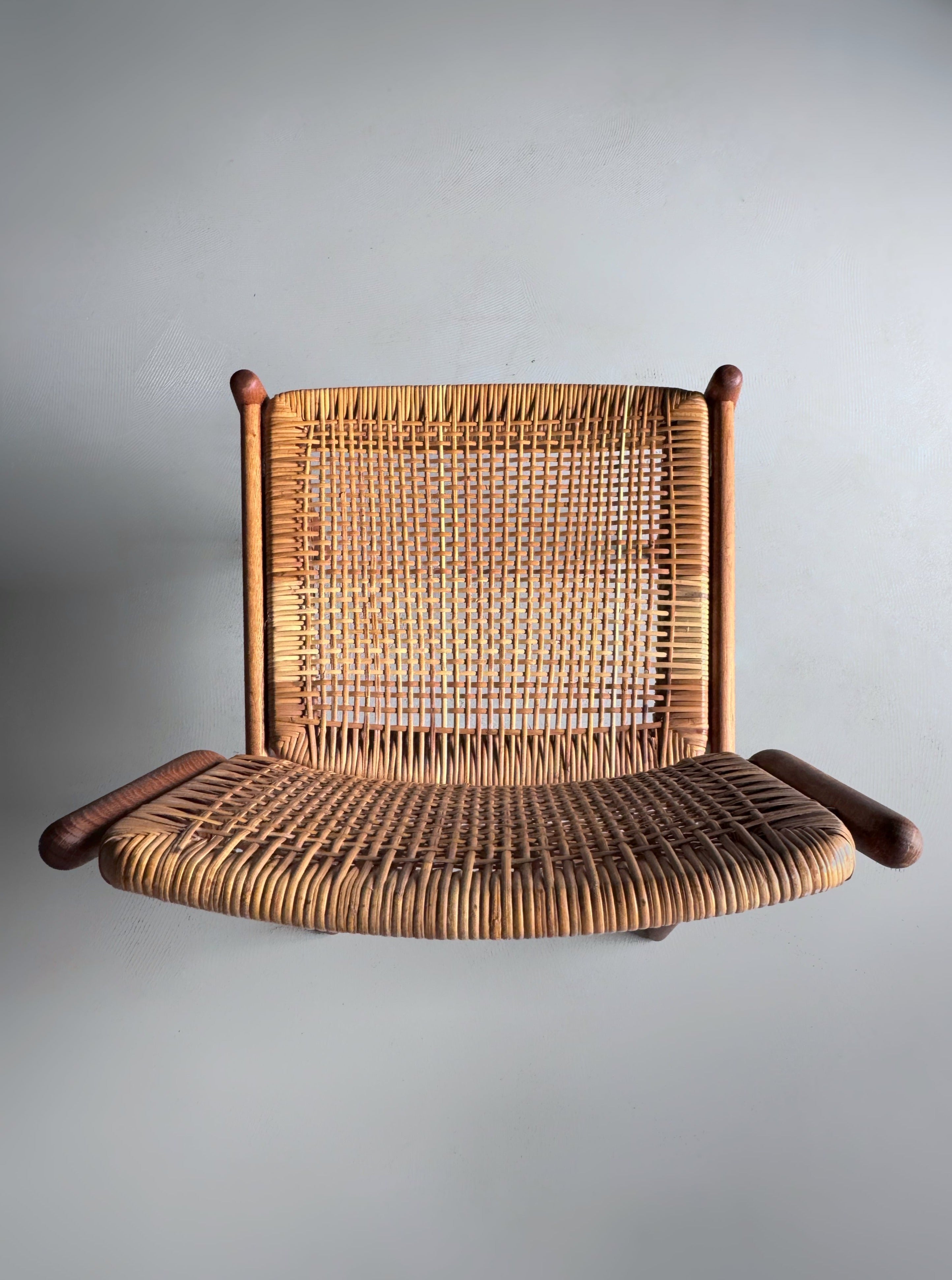 Model 51 chair oak & cane by Arne Vodder for Sibast Møbelfabrik