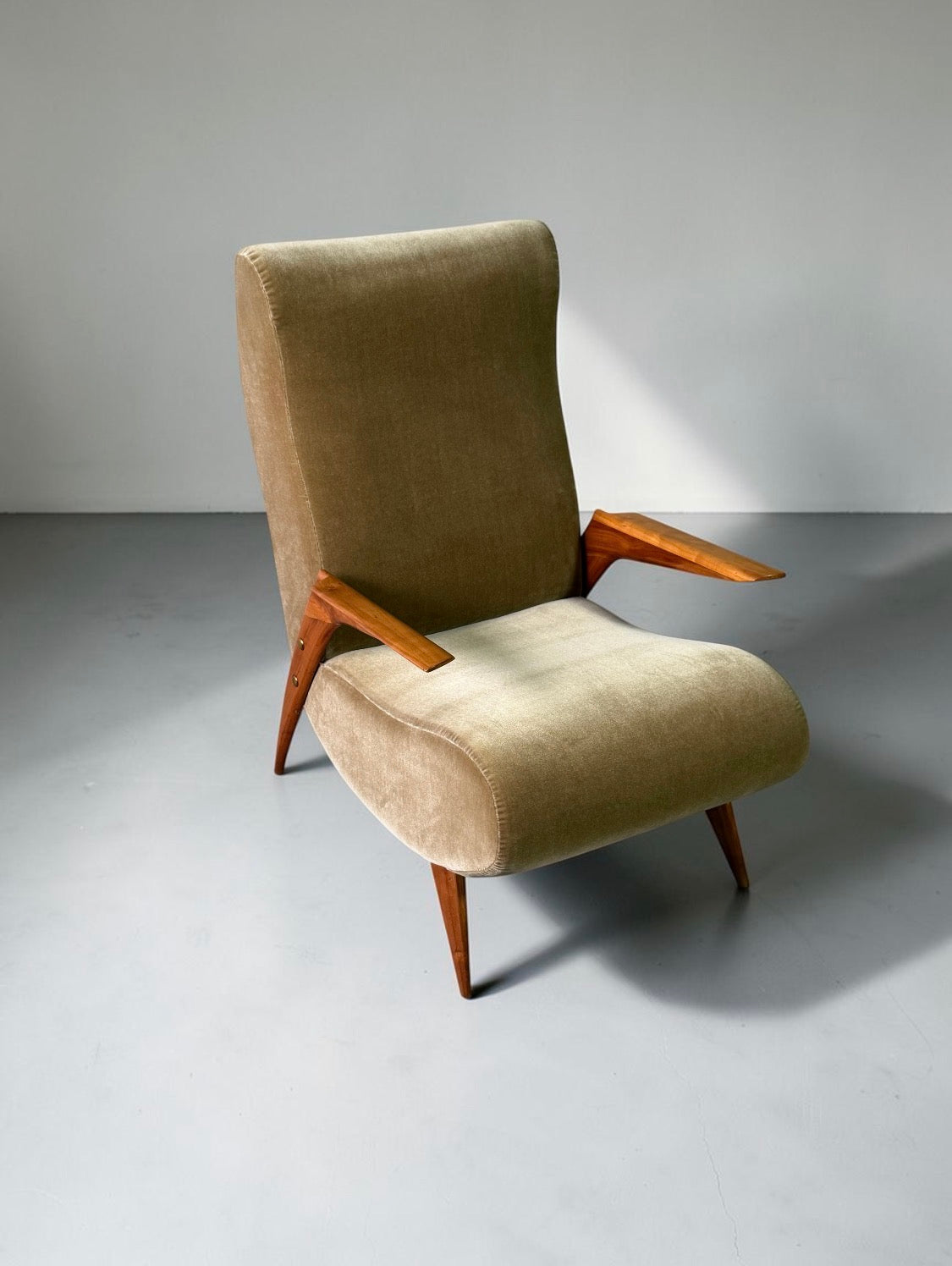 Deco-style Armchair, 1950s ITALY