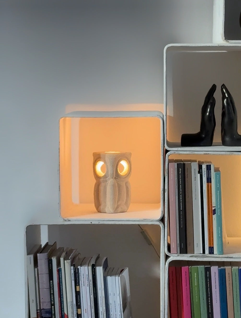 Pair of Table Lamps in Stone by Albert Tormos, France 1960s