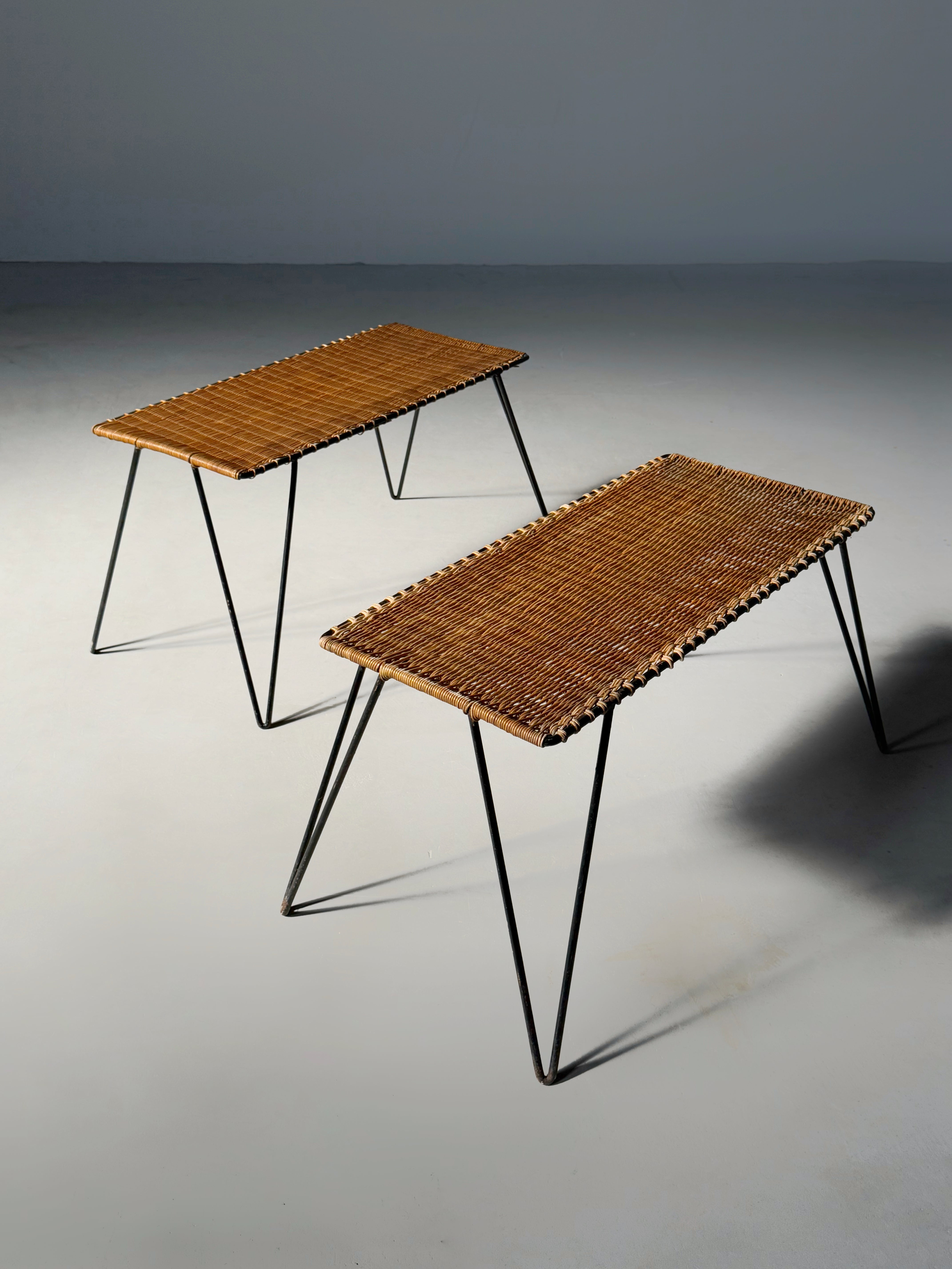 Raoul Guys rattan coffee table