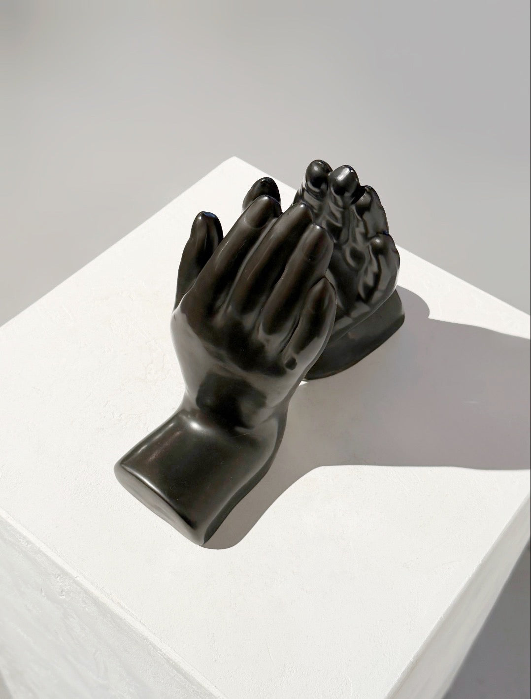 Pair of ceramic bookends from Vallauris, 1960