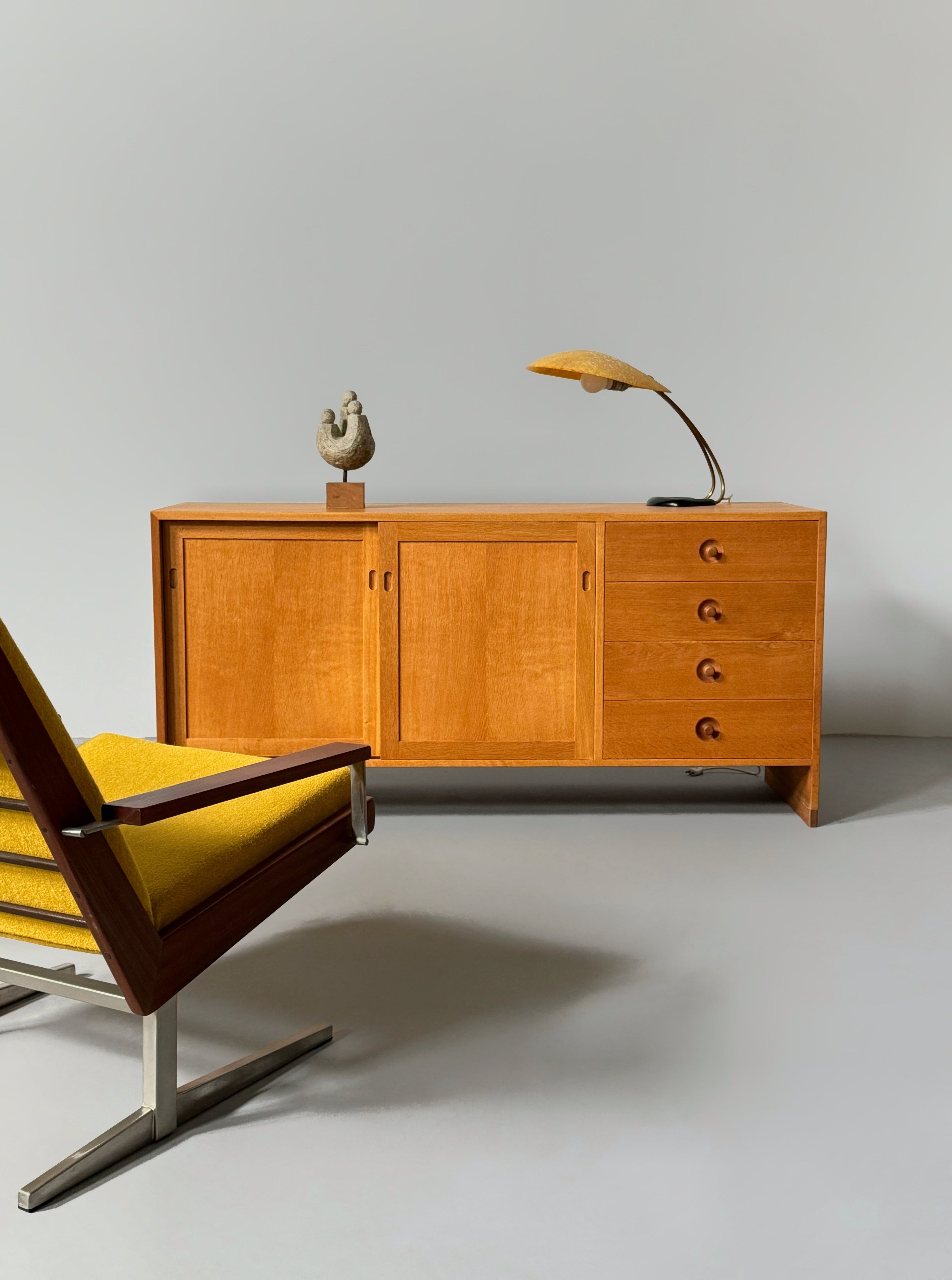 Sideboard in oak by Hans J. Wegner