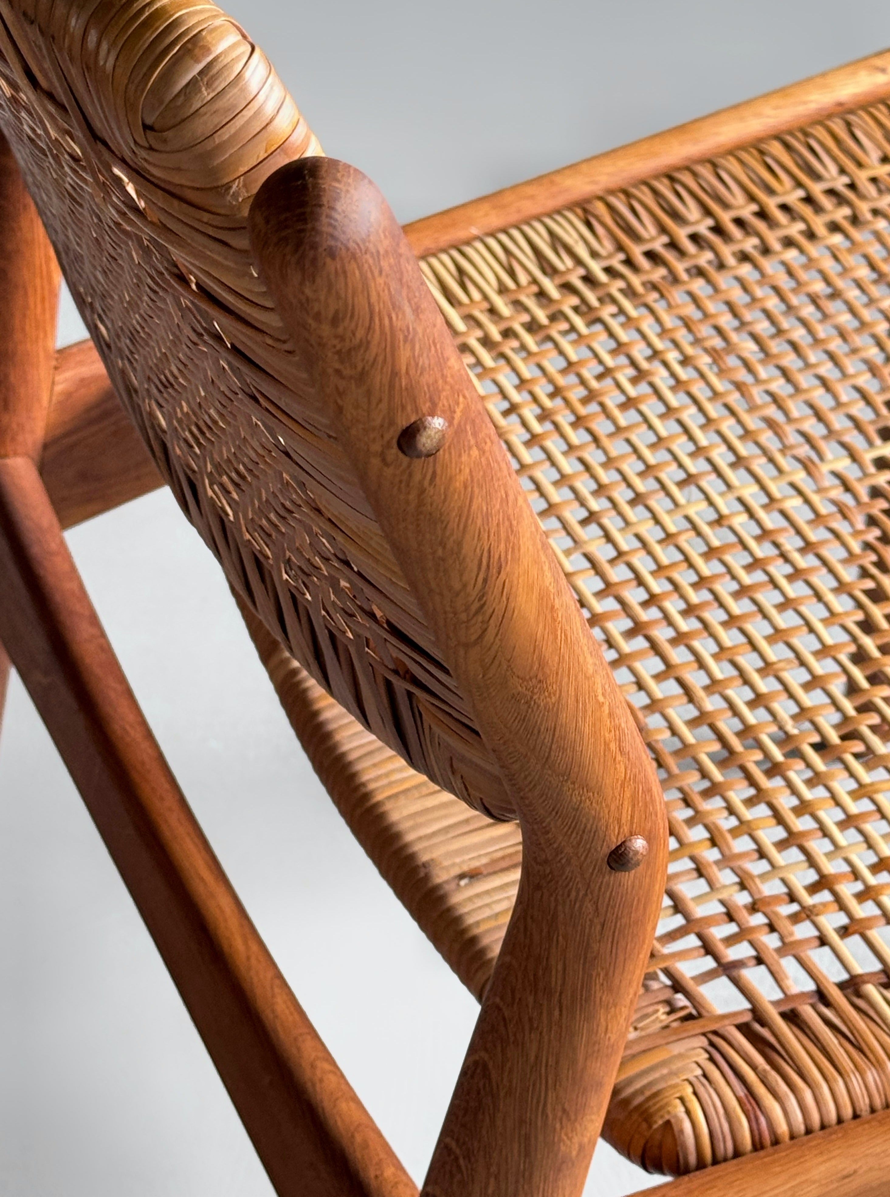 Model 51 chair oak & cane by Arne Vodder for Sibast Møbelfabrik