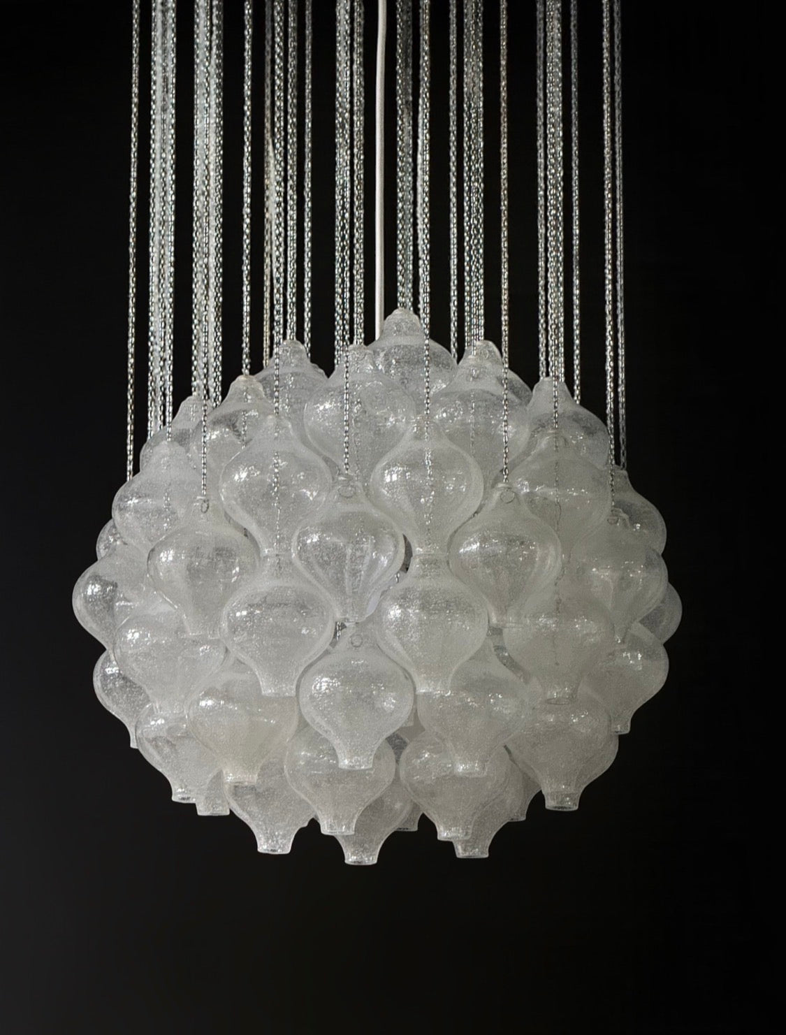 Tulipan Chandelier by J.T. Kalmar, 1960s