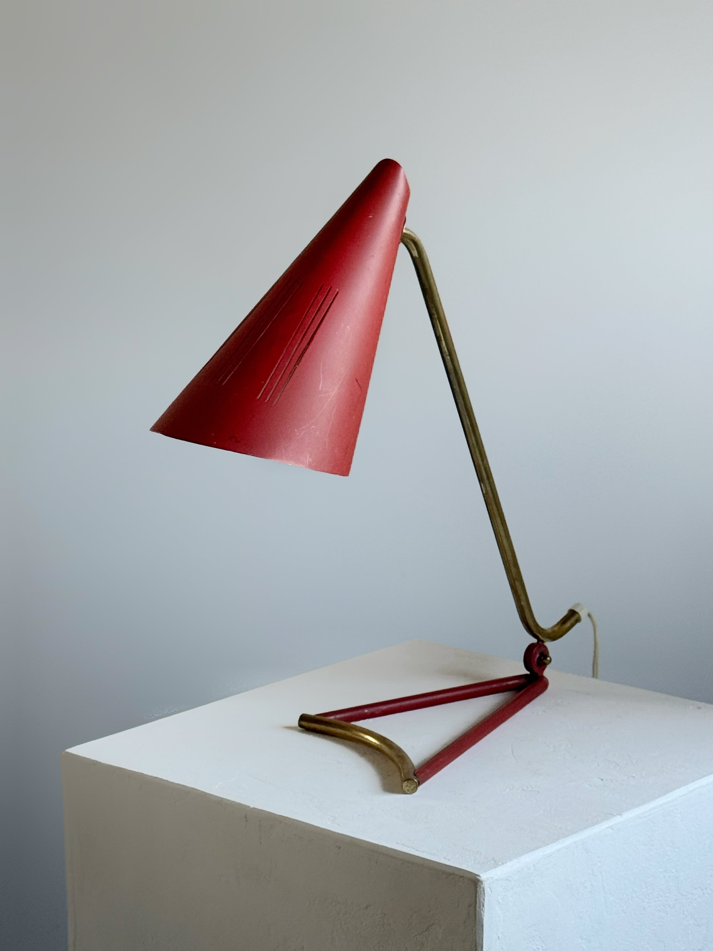 Pair of Desk Lamps by Knud Joos for Lyfa, 1950s