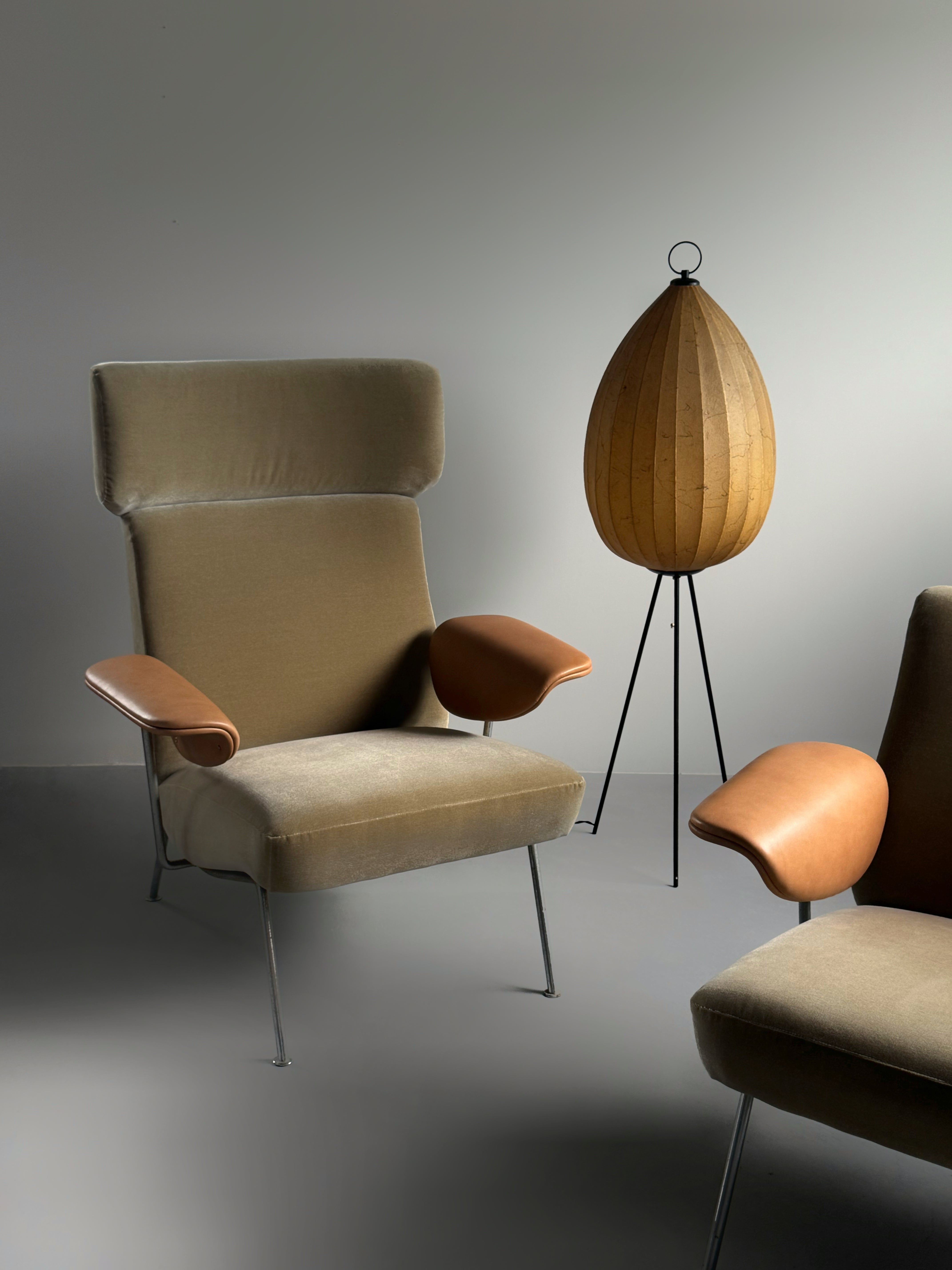 Set of Lounge Chairs by Theo Ruth for Wagemans & Van Tuinen, 1950s