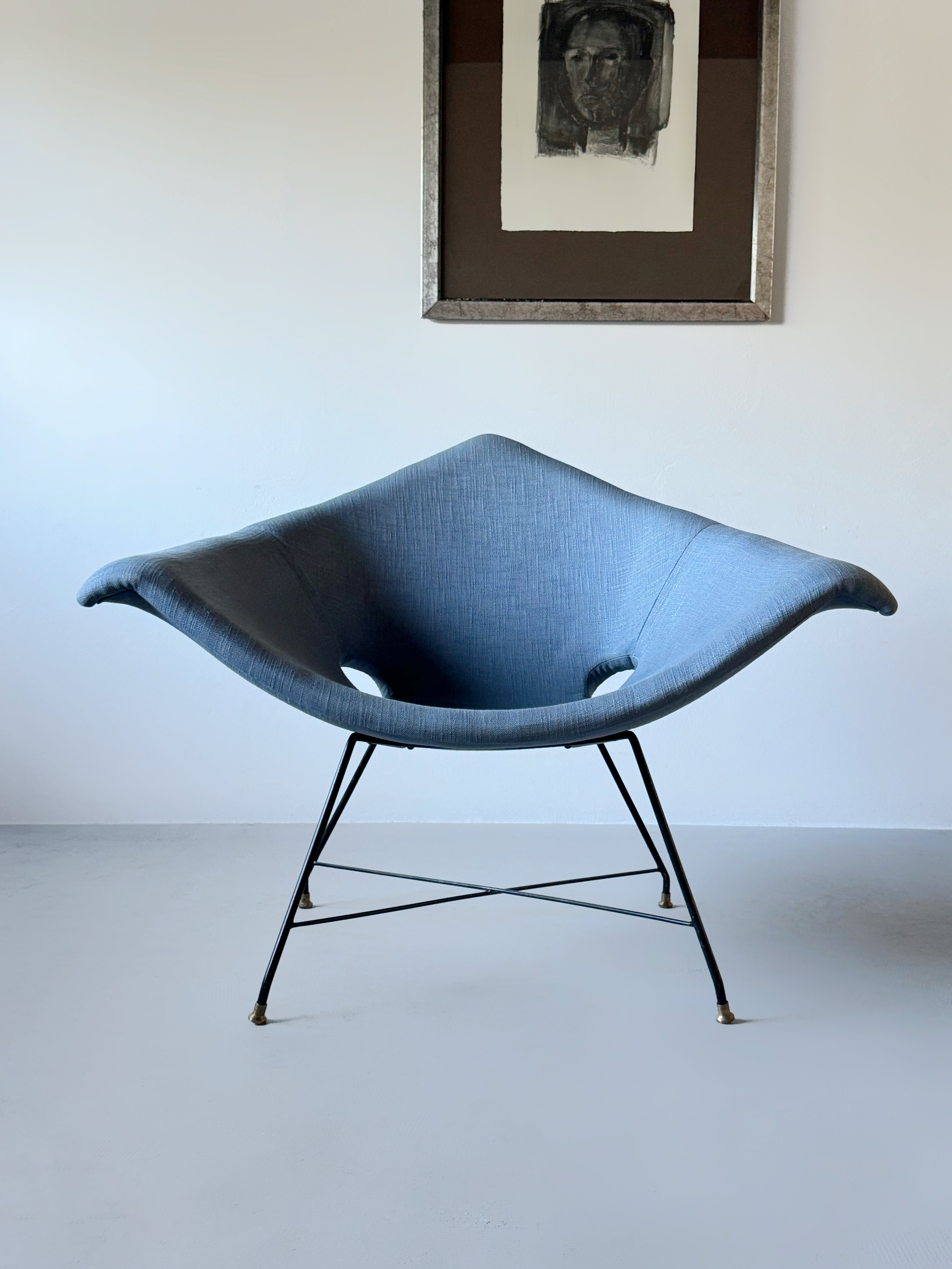 Lounge chair by Augusto Bozzi for Saporiti 1950s
