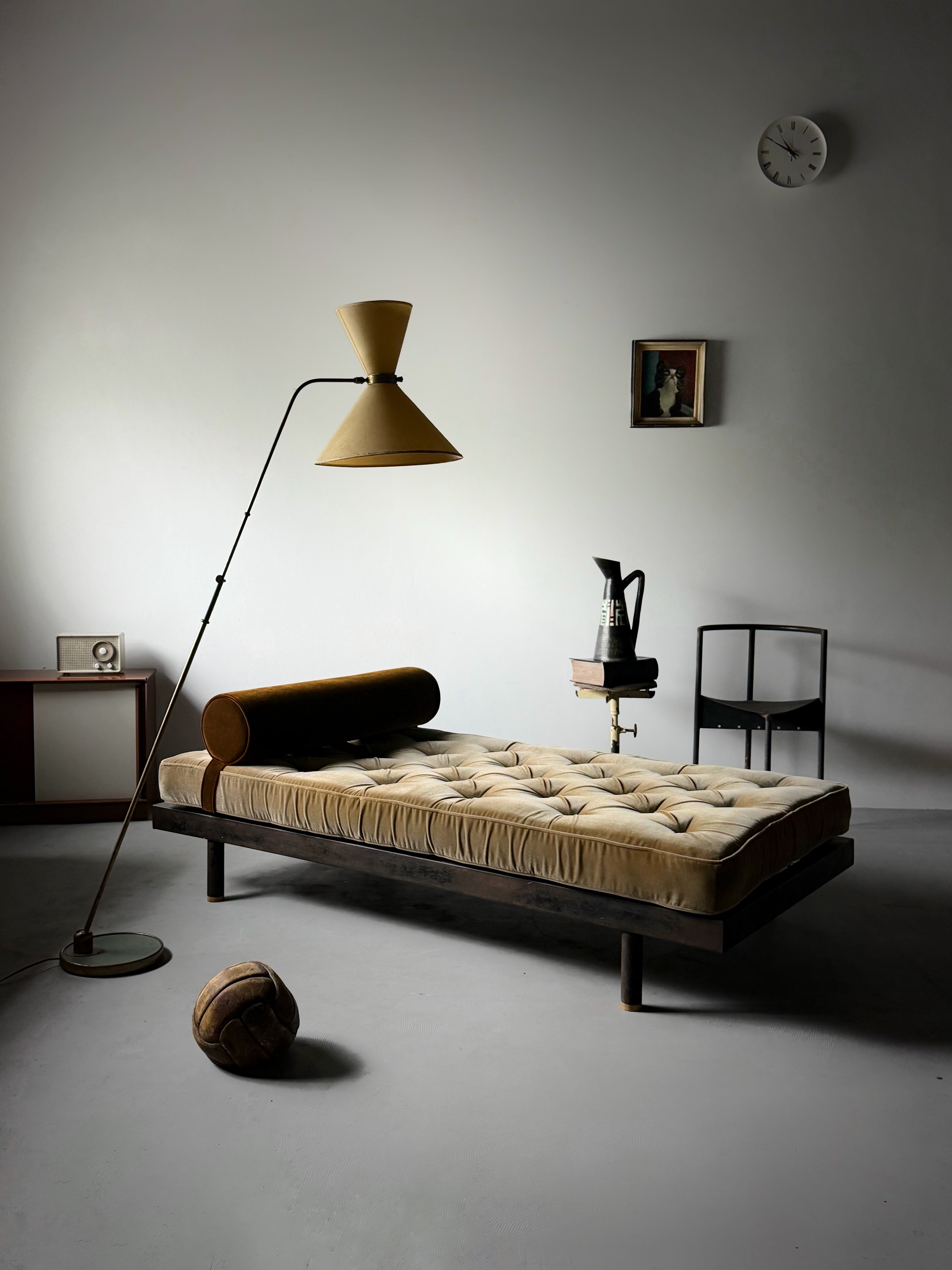 SCAL Bed Model 450 by Jean Prouve, France 1951