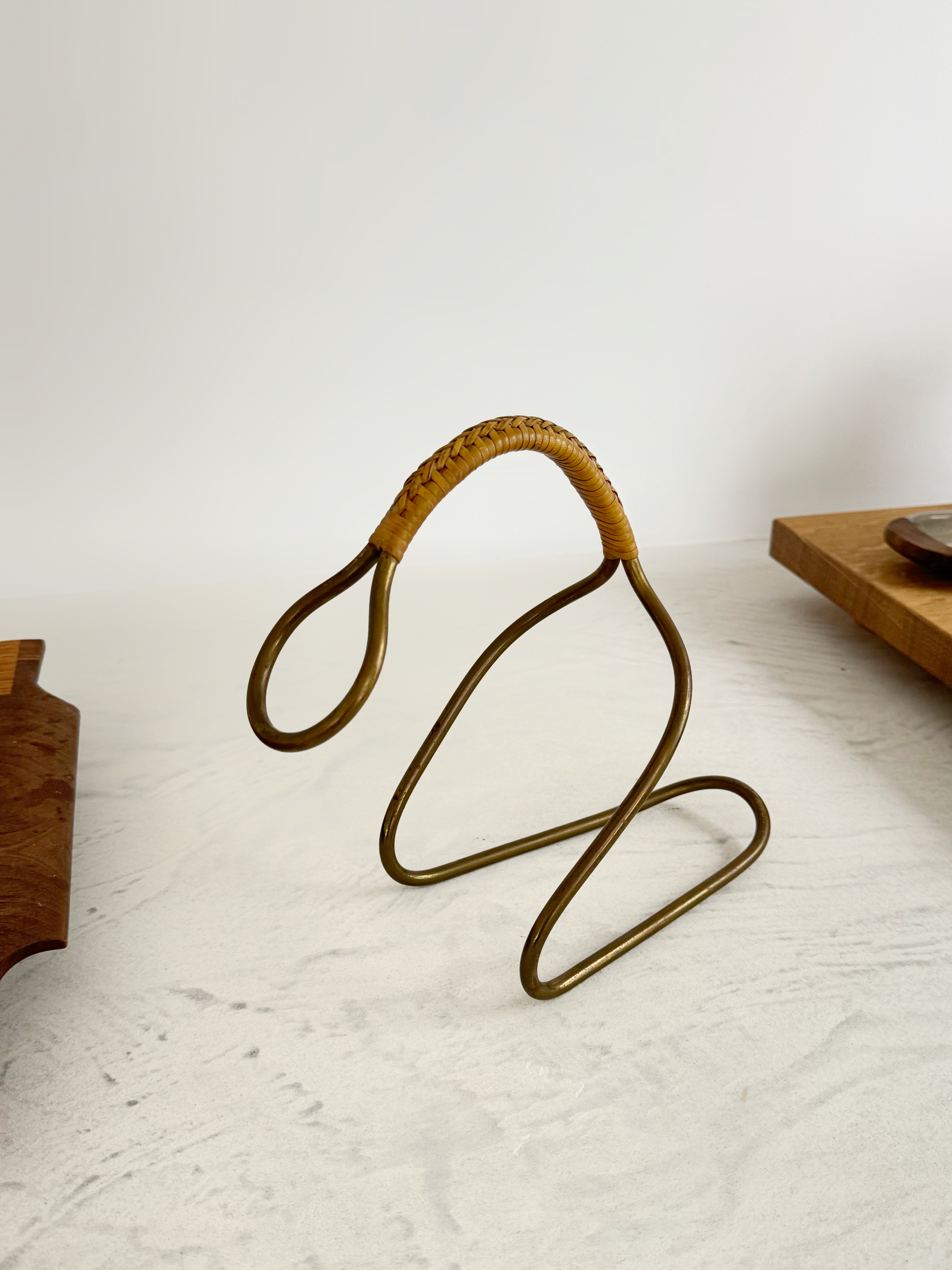 Bottle Holder by Auböck Around 1950s