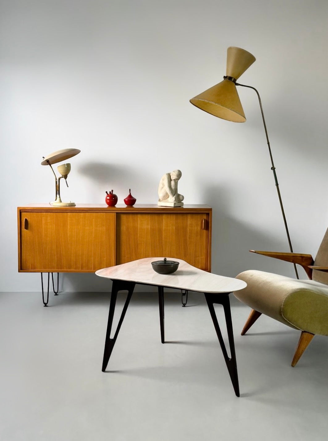 Sideboard by Alfred Hendrickx for Belform, Belgien 1950s