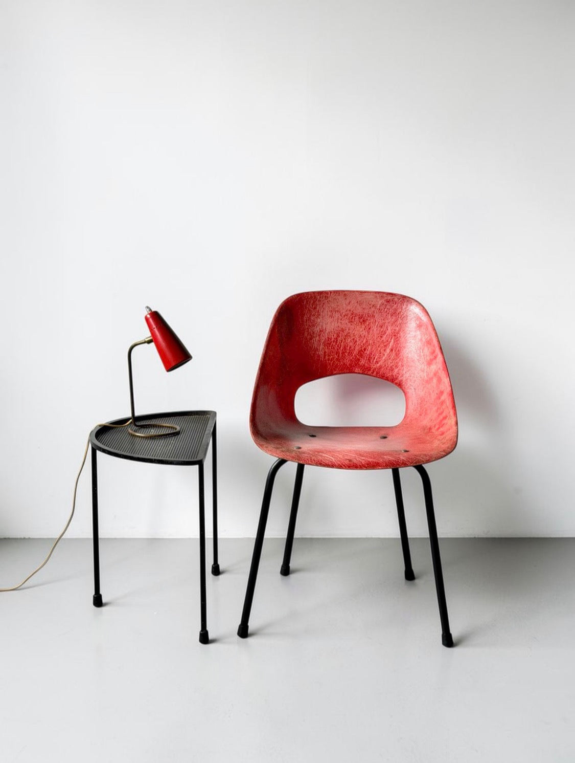 Tulip Chair in FRP by Pierre Guariche for Steiner, France