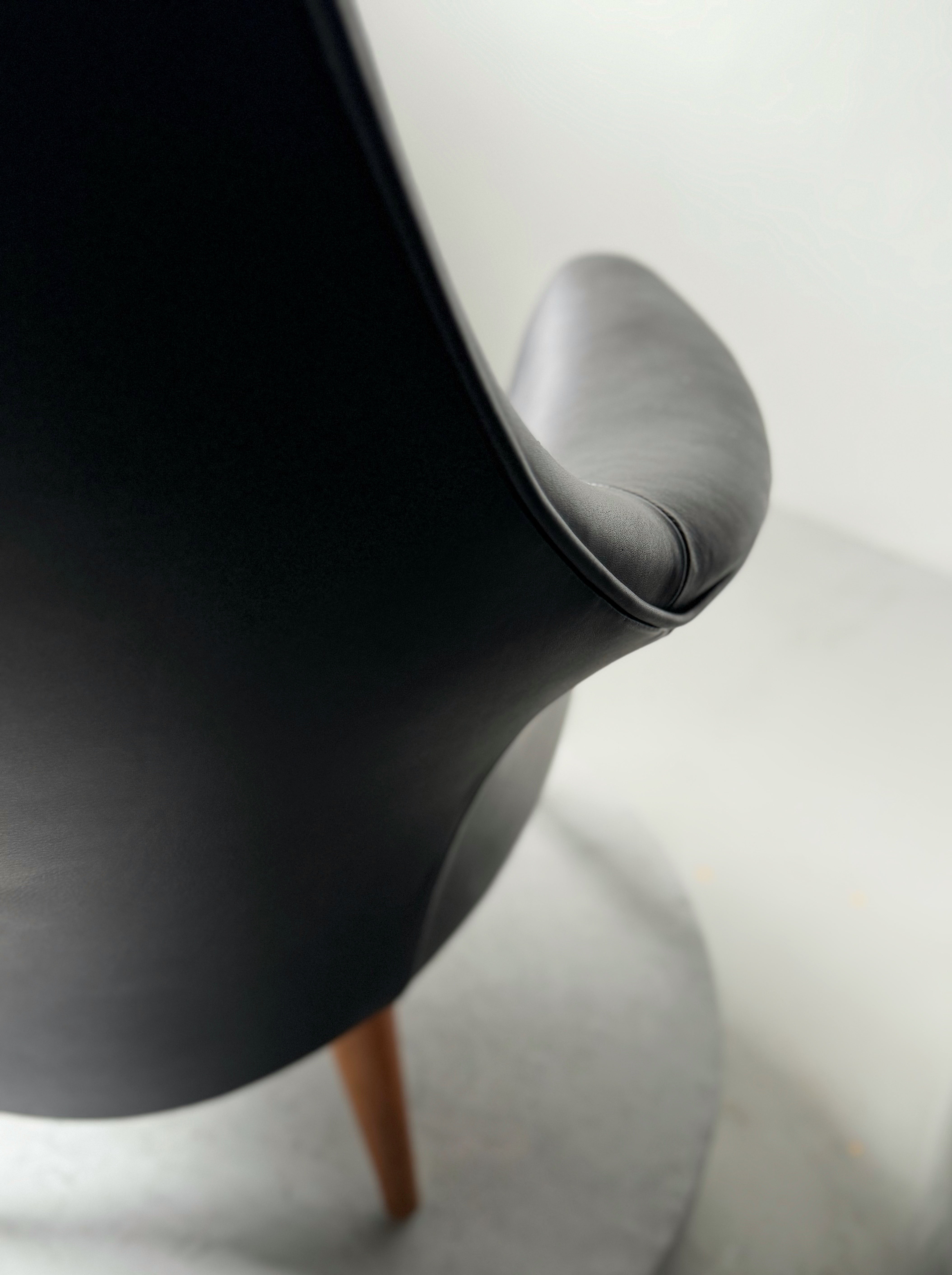 Pair of Little Adam and Little Eva armchairs by Kerstin Hörlin-Holmquist for Nordiska Kompaniet
