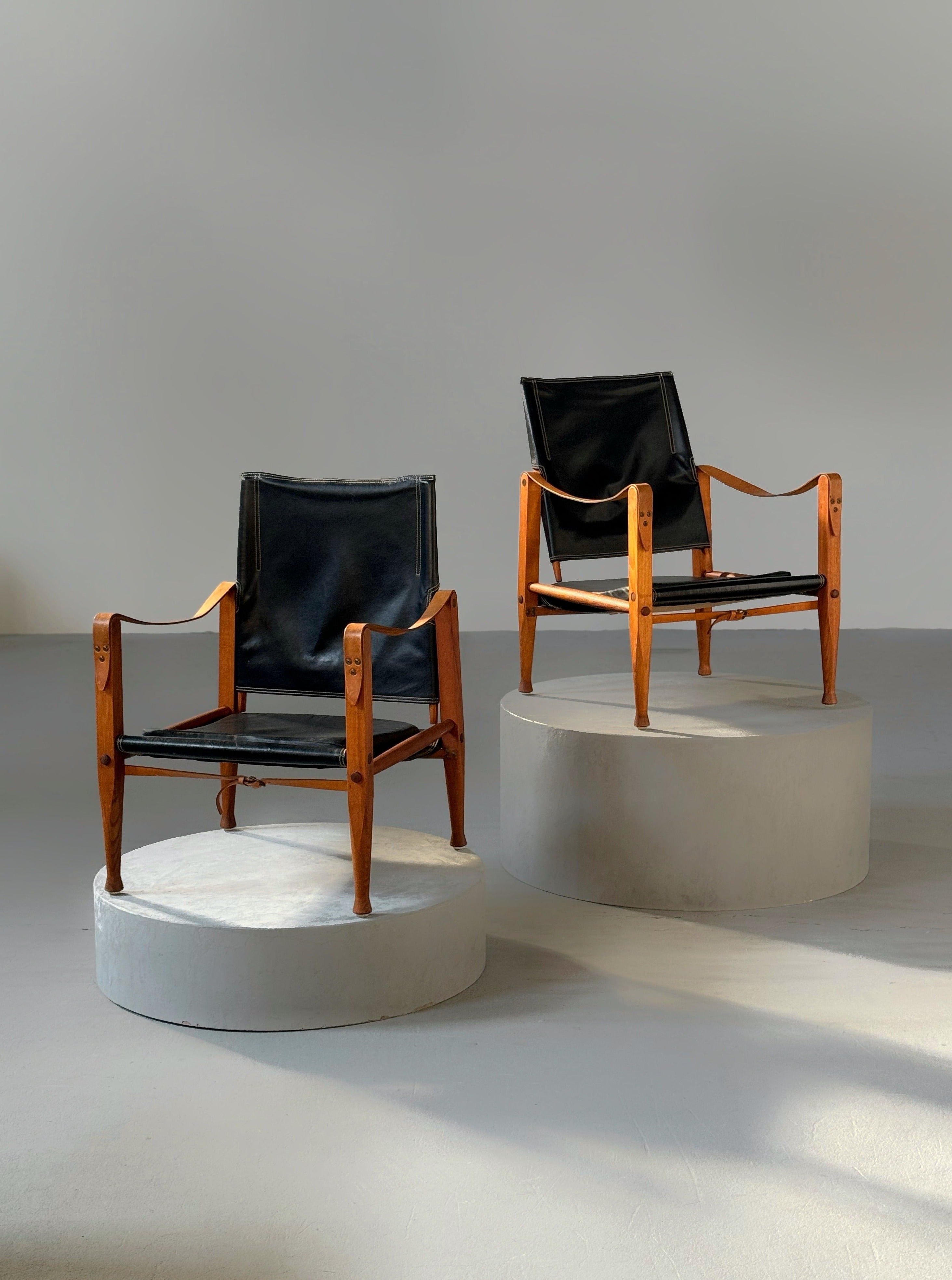 Safari Chair by Kaare Klint for Rud Rasmussen, Denmark