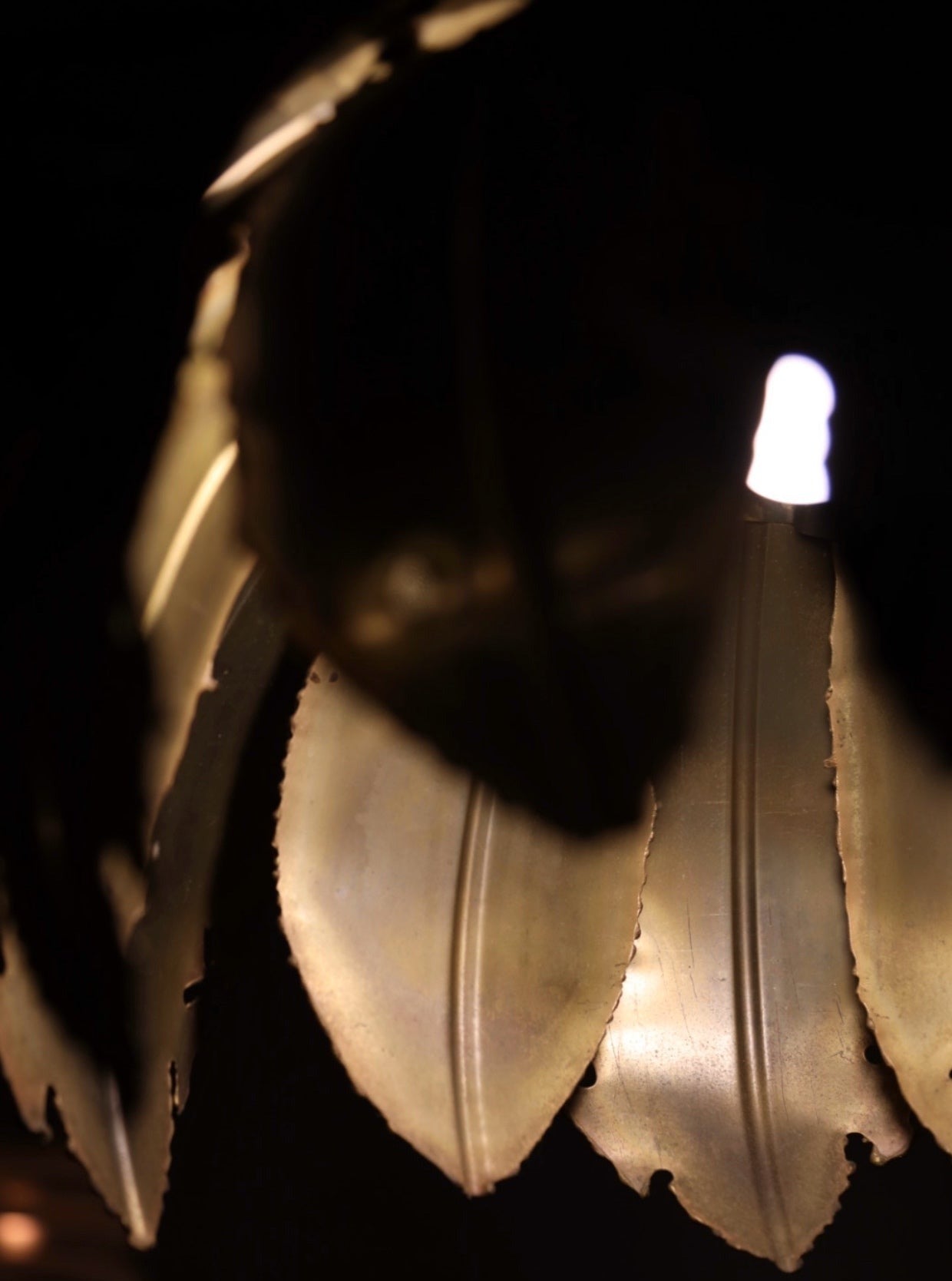 Brutalist Model 6395 Pendant Lamp by Svend Aage Holm Sørensen