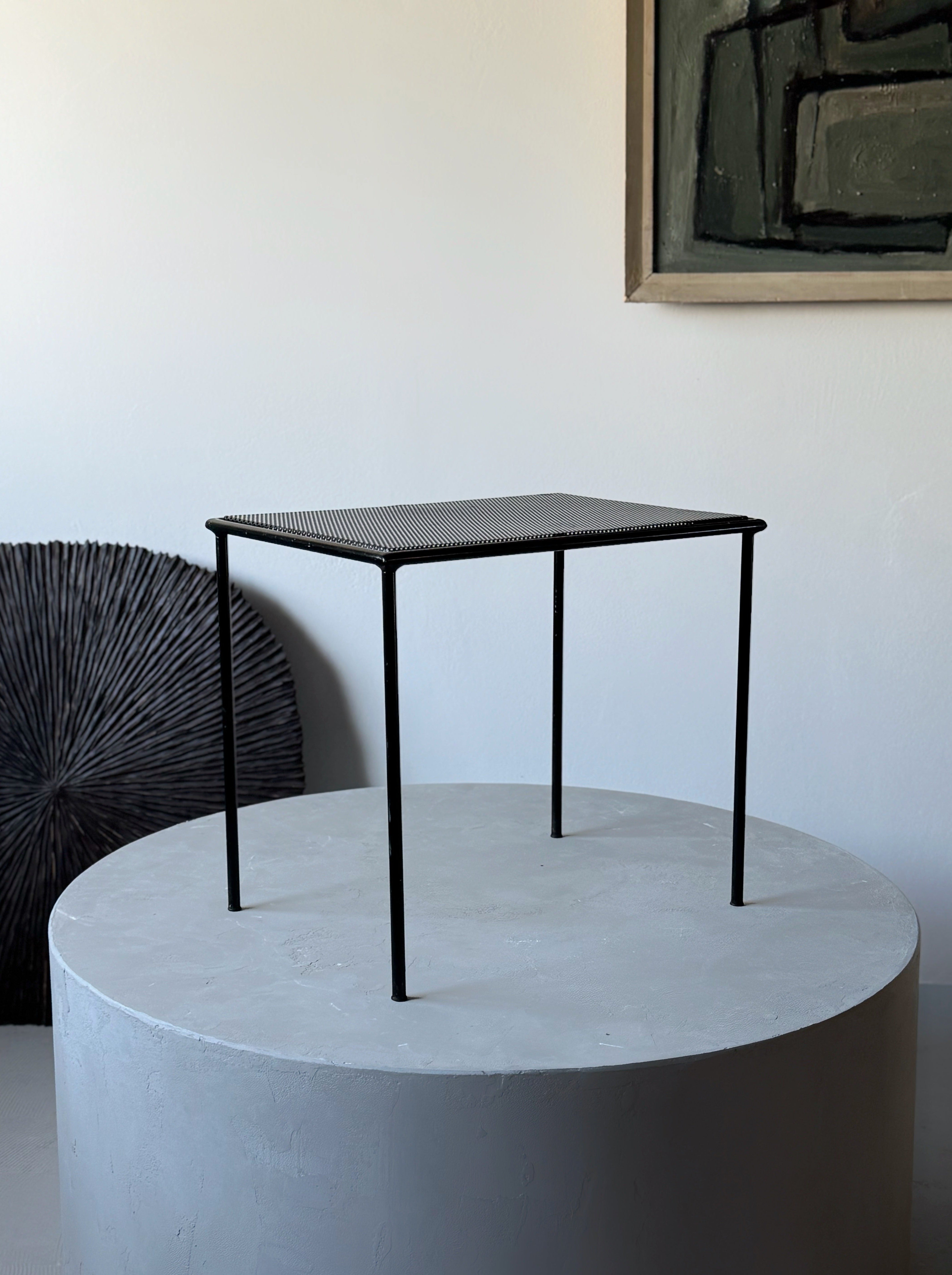 Metal side table by Floris Fiedeldij for Artimeta