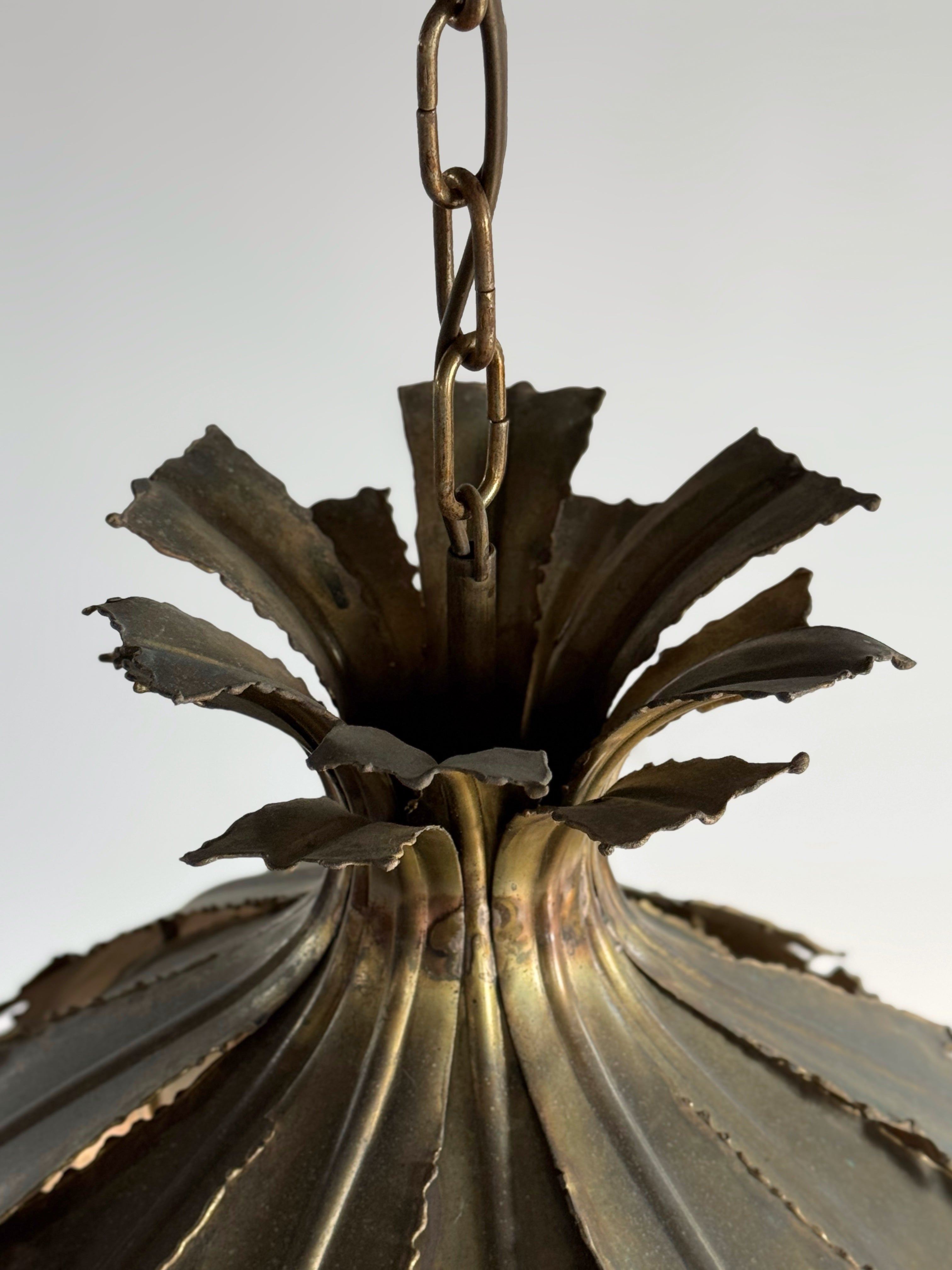Brutalist Model 6395 Pendant Lamp by Svend Aage Holm Sørensen