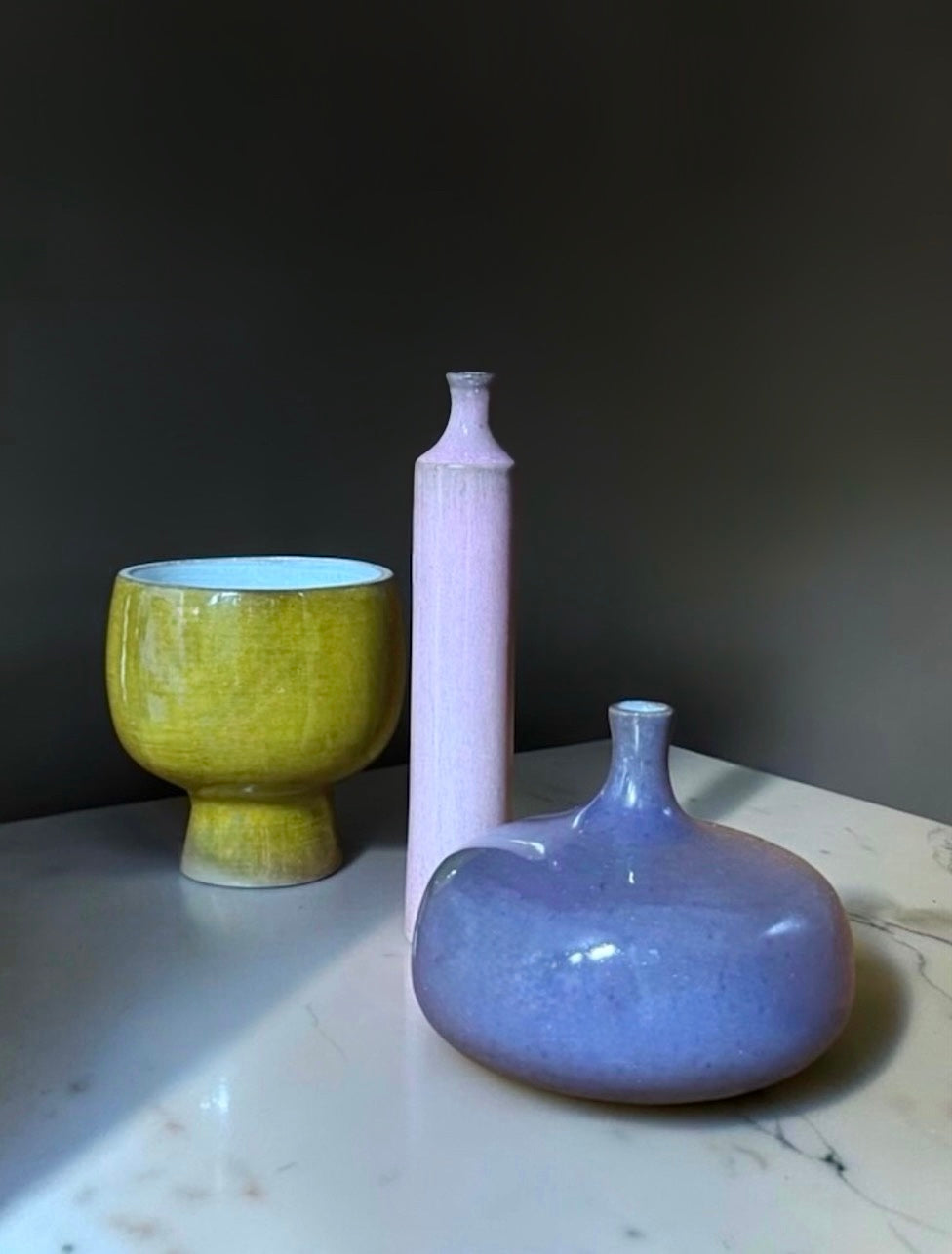 Ceramic bottle by Jacques & Dani Ruelland, France 1960s