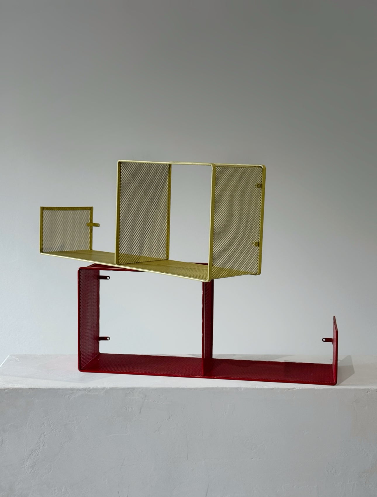 "Escargot" Book Shelf by Mathieu Matégot, France 1955